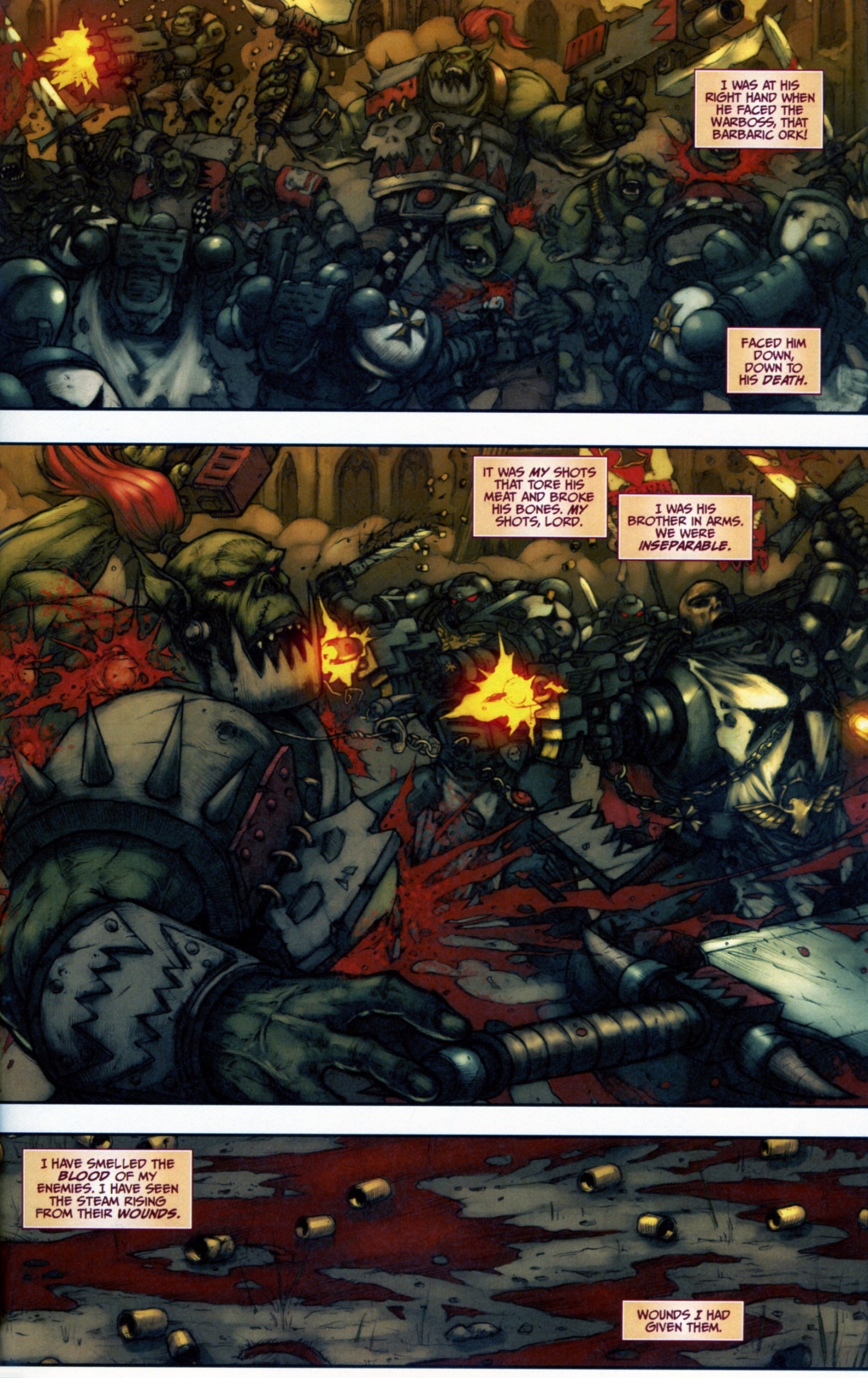 Read online Warhammer 40,000: Mettle comic -  Issue # Full - 5