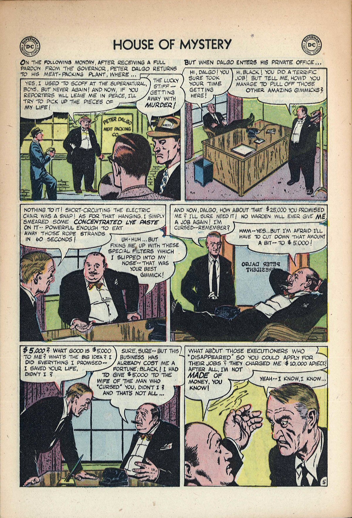 Read online House of Mystery (1951) comic -  Issue #17 - 32