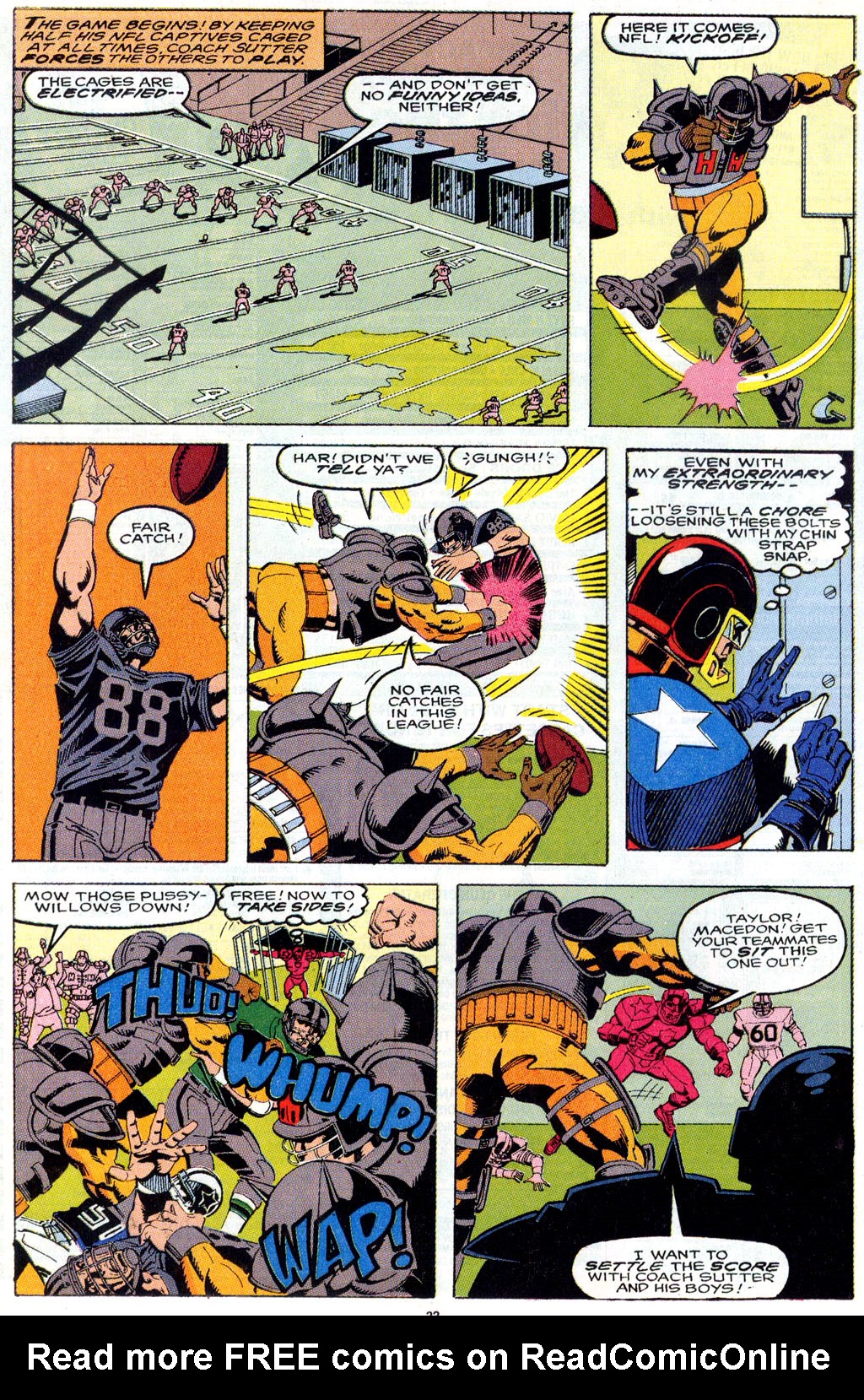 Read online NFL SuperPro comic -  Issue #5 - 18