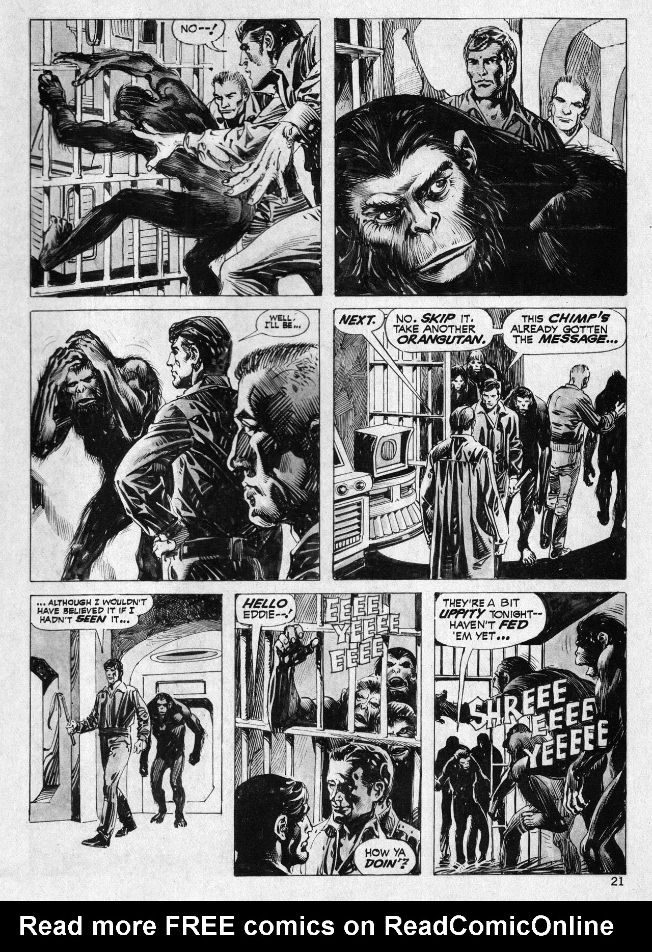 Read online Planet of the Apes comic -  Issue #18 - 23