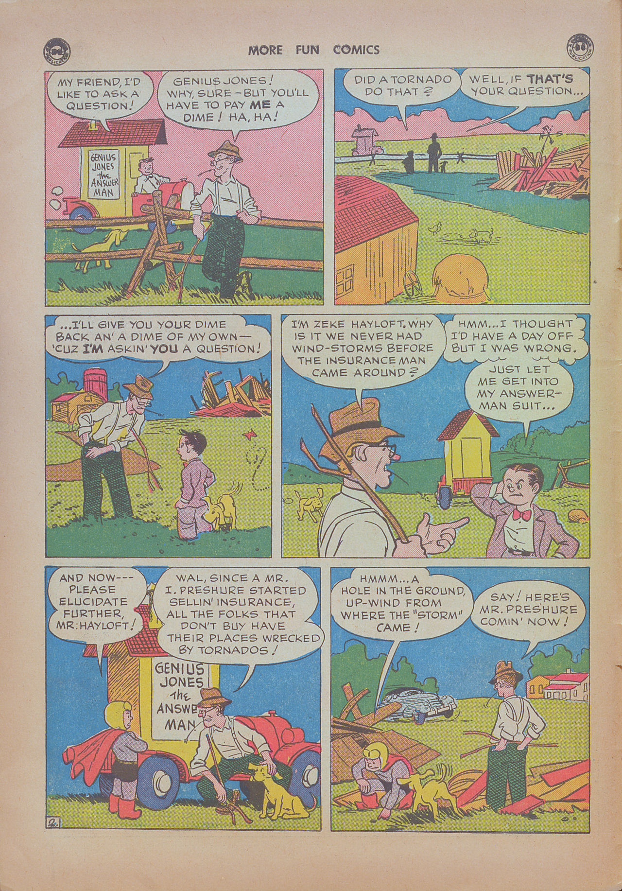 Read online More Fun Comics comic -  Issue #112 - 8