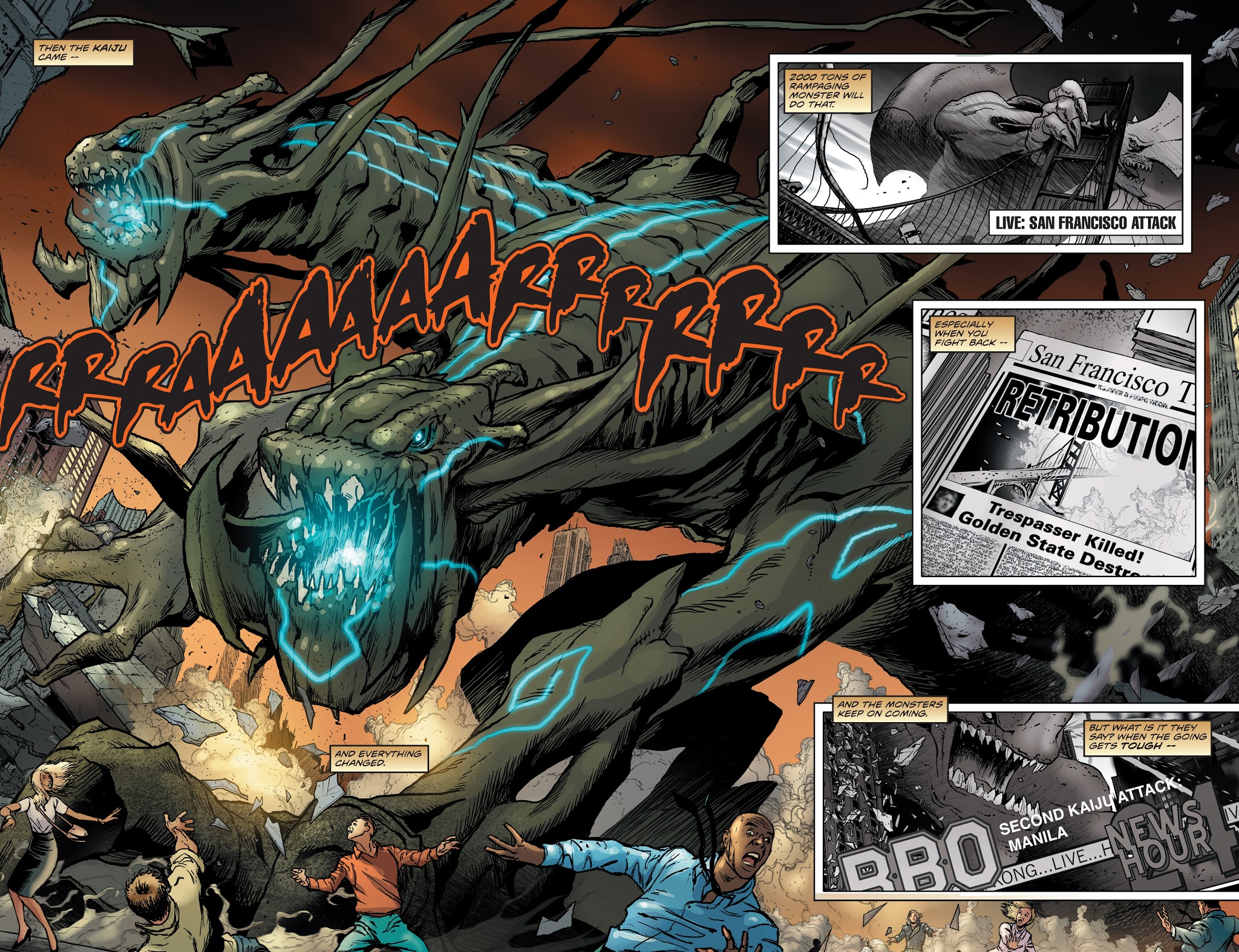 Read online Pacific Rim Aftermath comic -  Issue #1 - 4