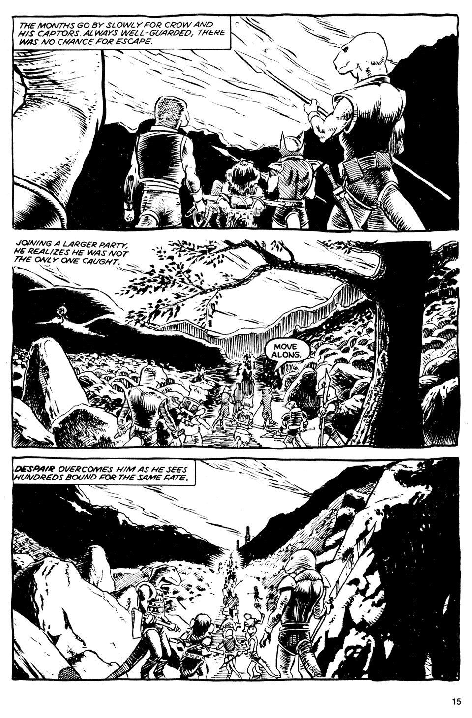 Read online Crow of the Bear Clan comic -  Issue #1 - 17
