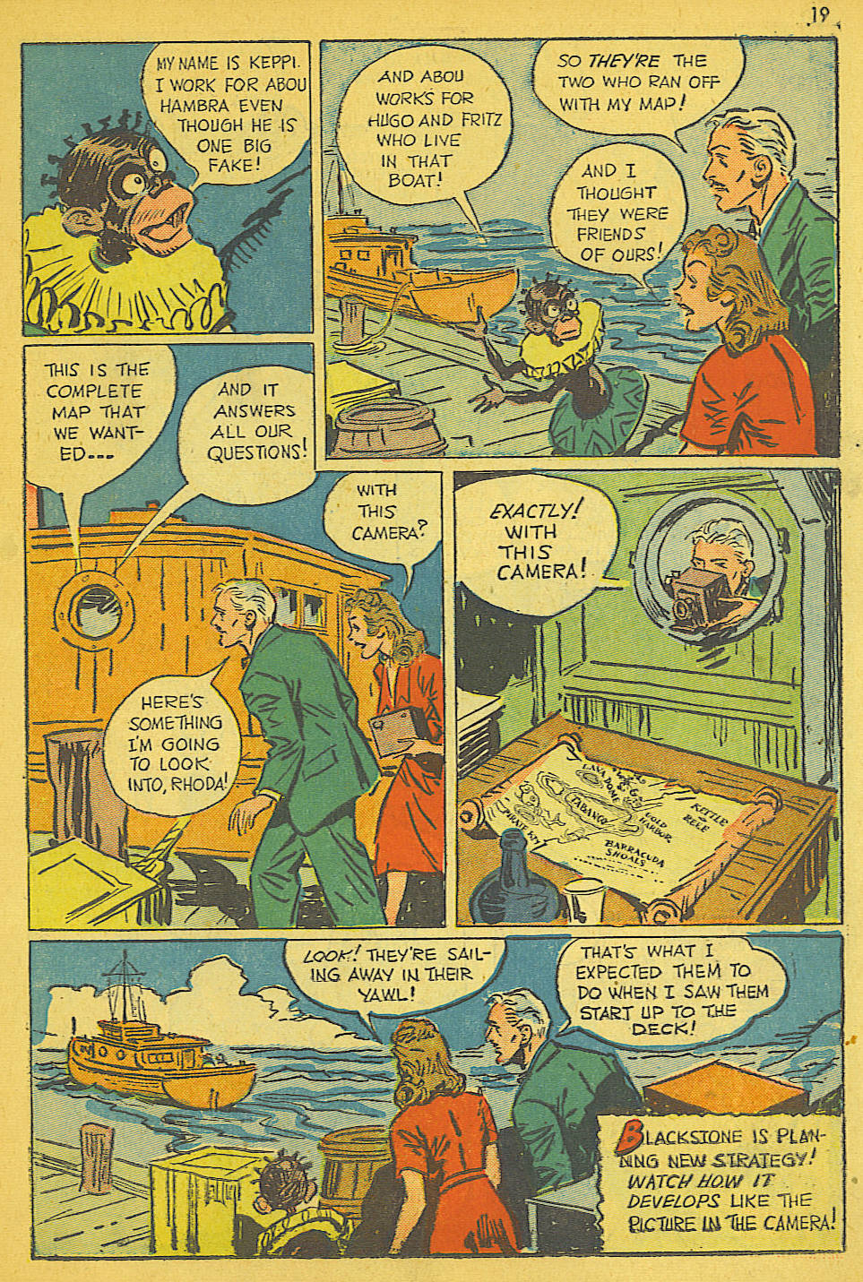 Read online Super-Magician Comics comic -  Issue #19 - 19