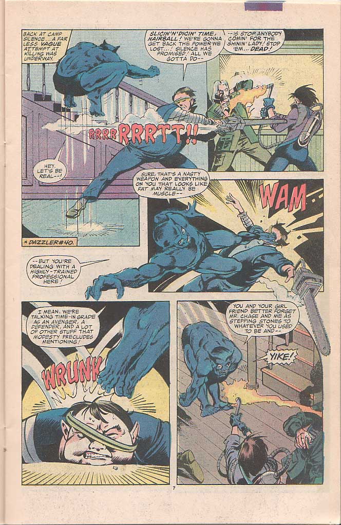Read online Dazzler (1981) comic -  Issue #42 - 8