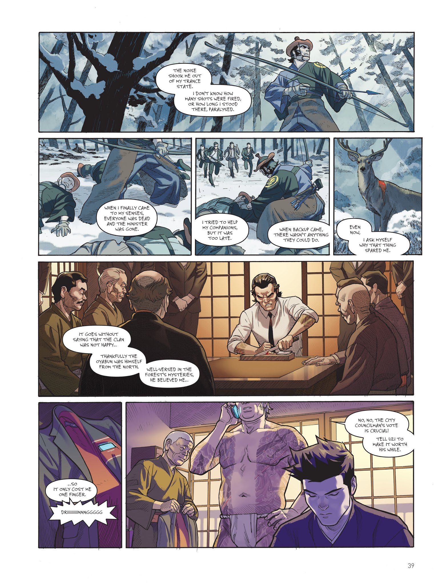 Read online Tebori comic -  Issue #1 - 40