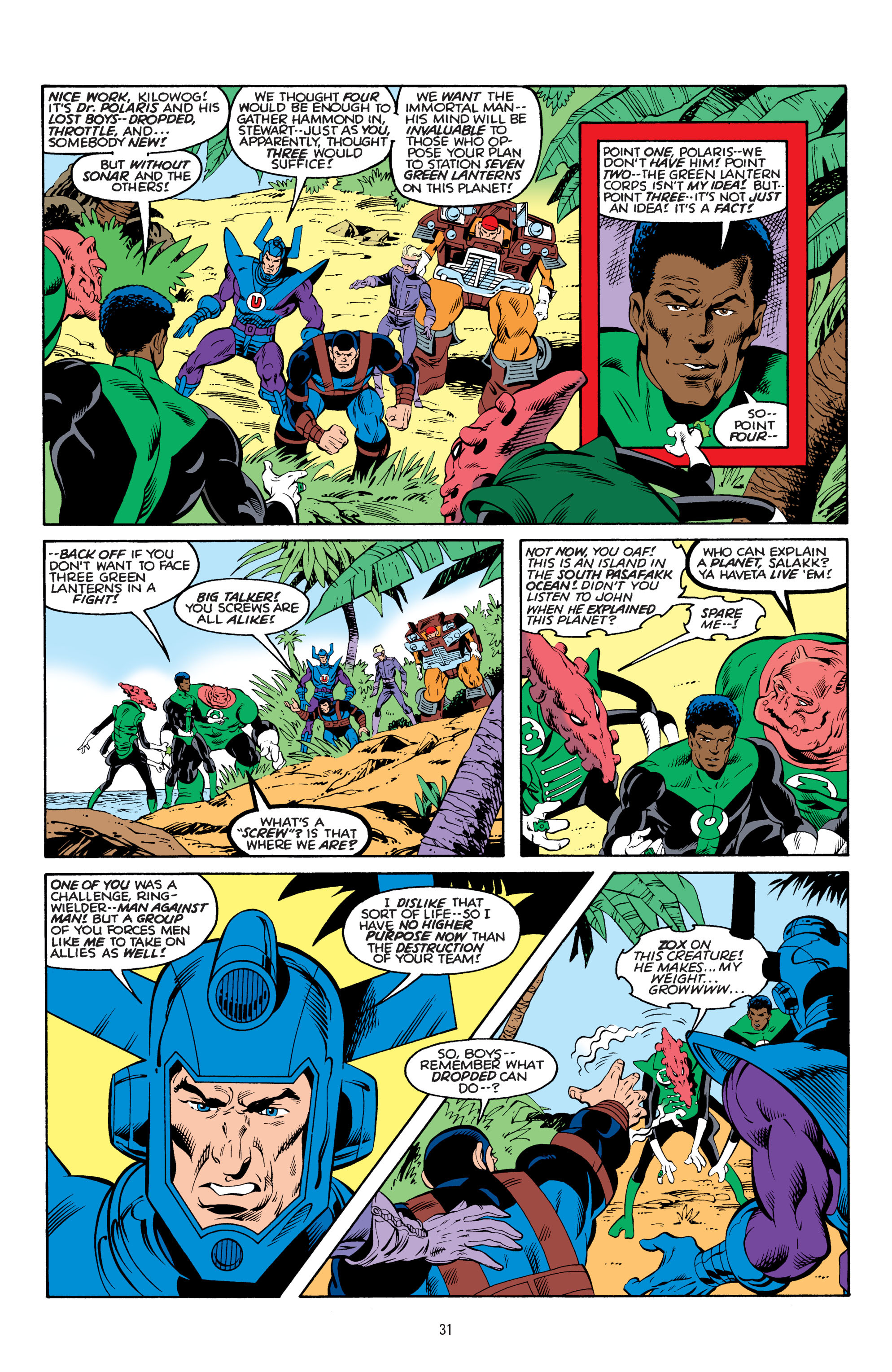 Green Lantern (1960) Issue #202 #205 - English 3