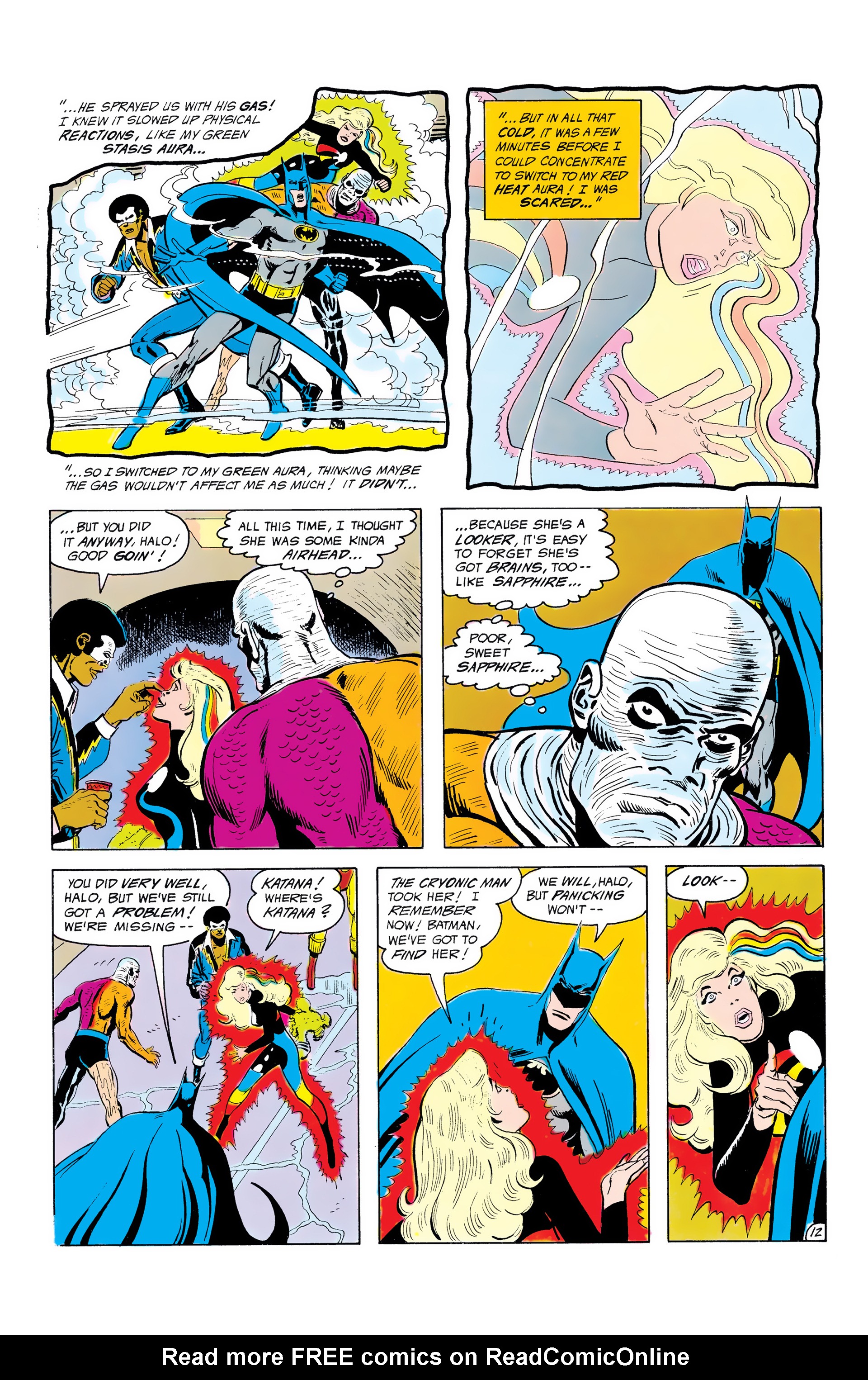 Read online Batman and the Outsiders (1983) comic -  Issue #7 - 13