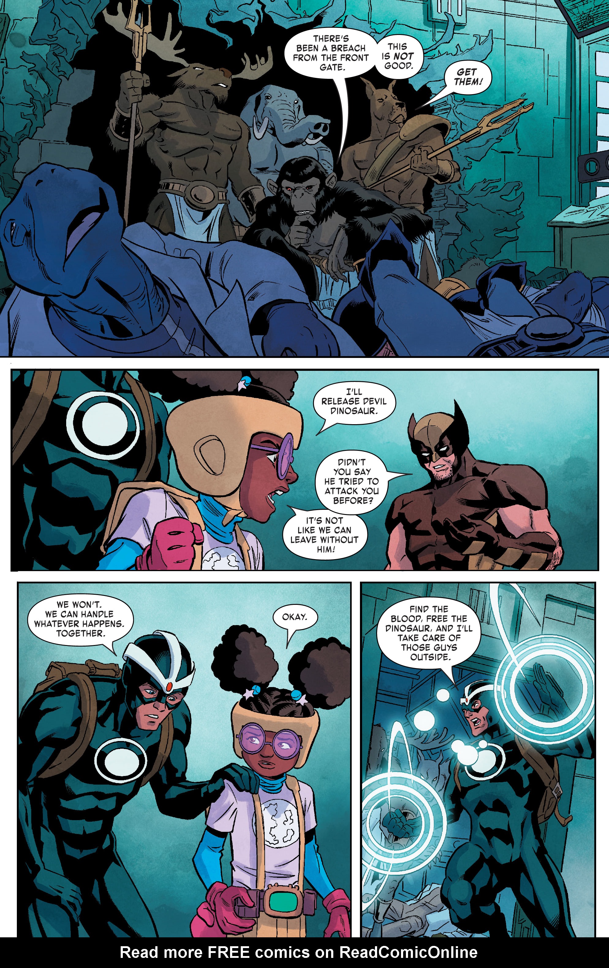 Read online X-Men & Moon Girl comic -  Issue #1 - 19