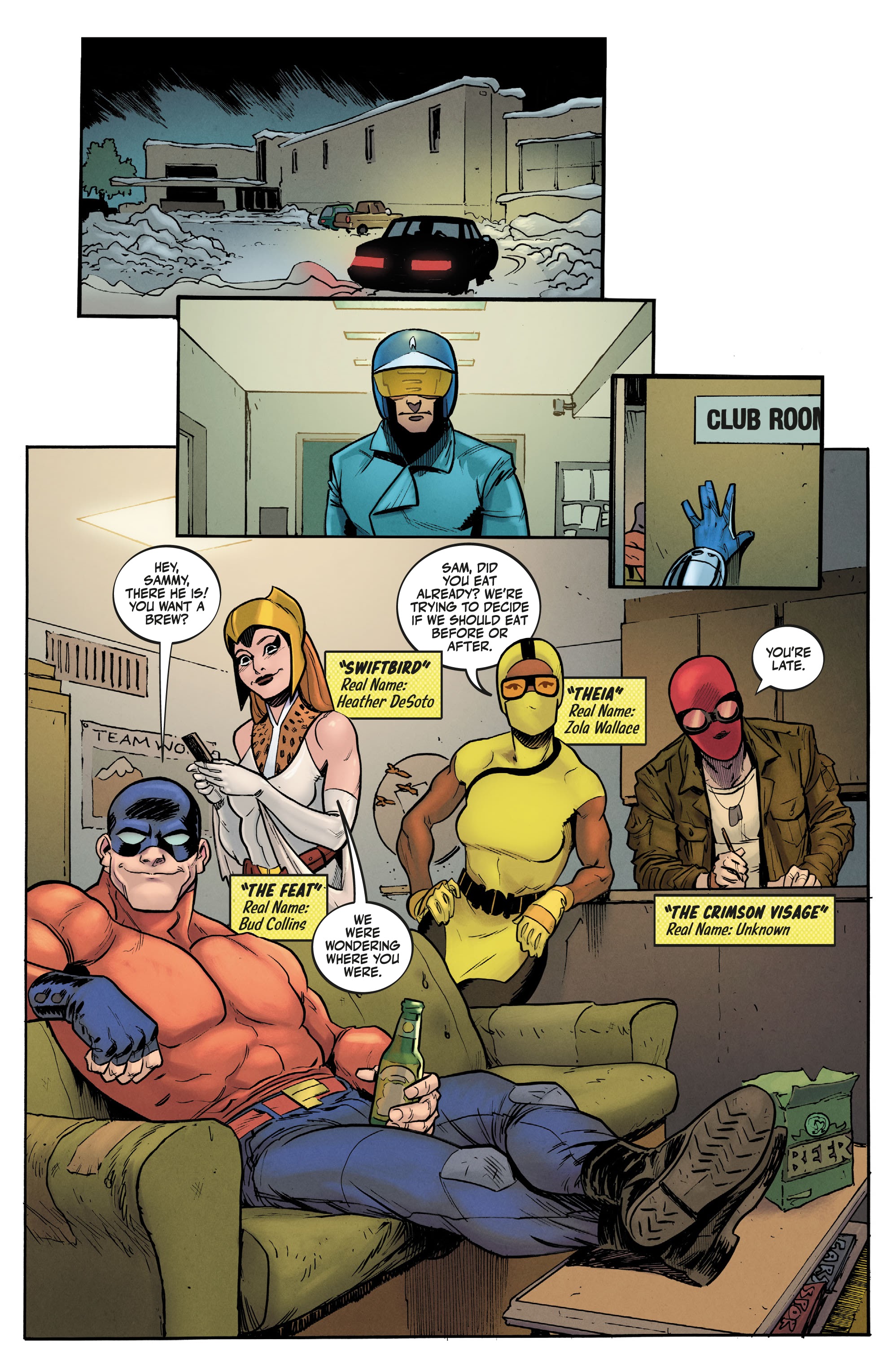 Read online The Blue Flame comic -  Issue #1 - 19