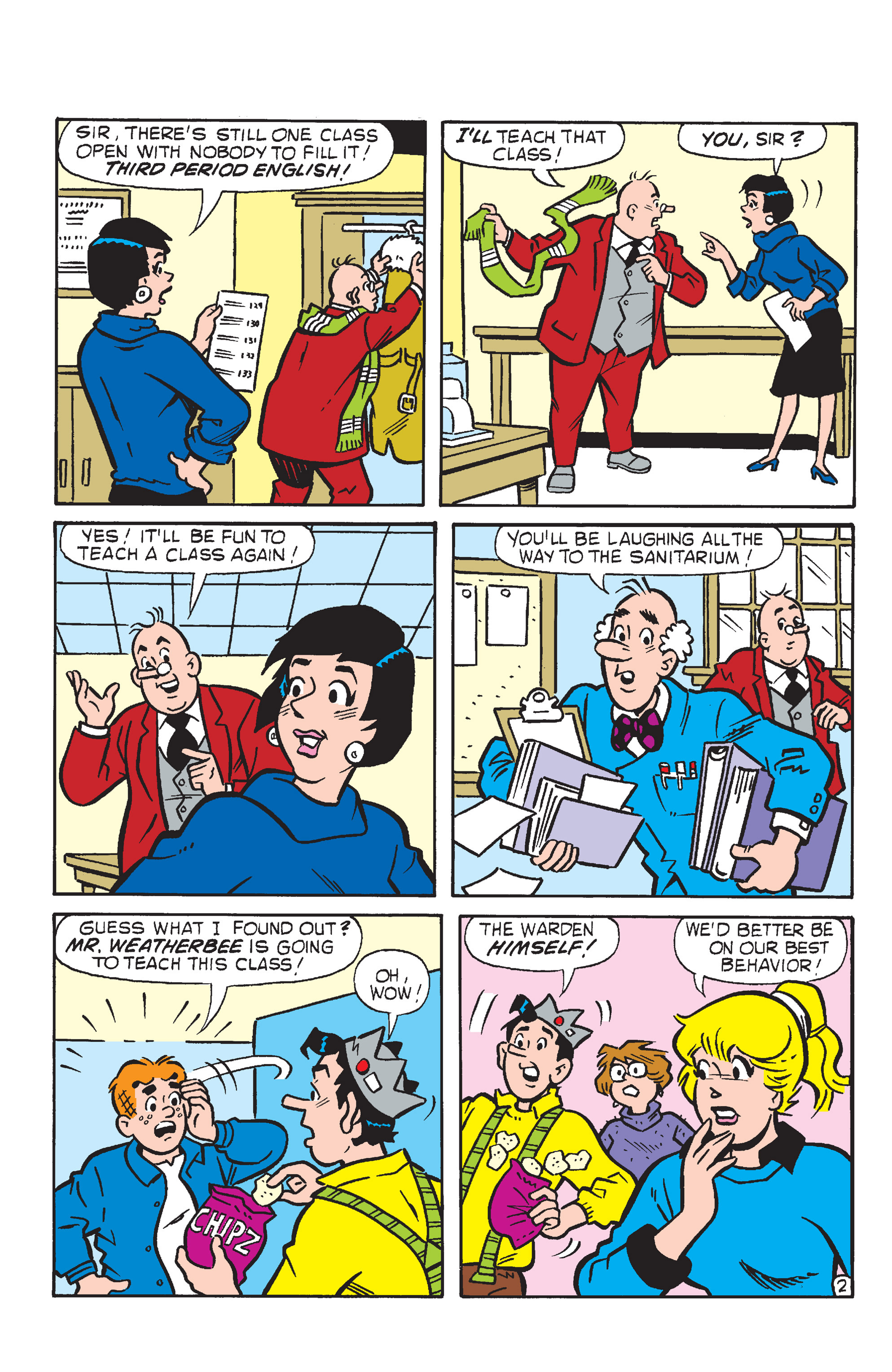 Read online Archie & Friends: Faculty Funnies comic -  Issue # TPB - 4
