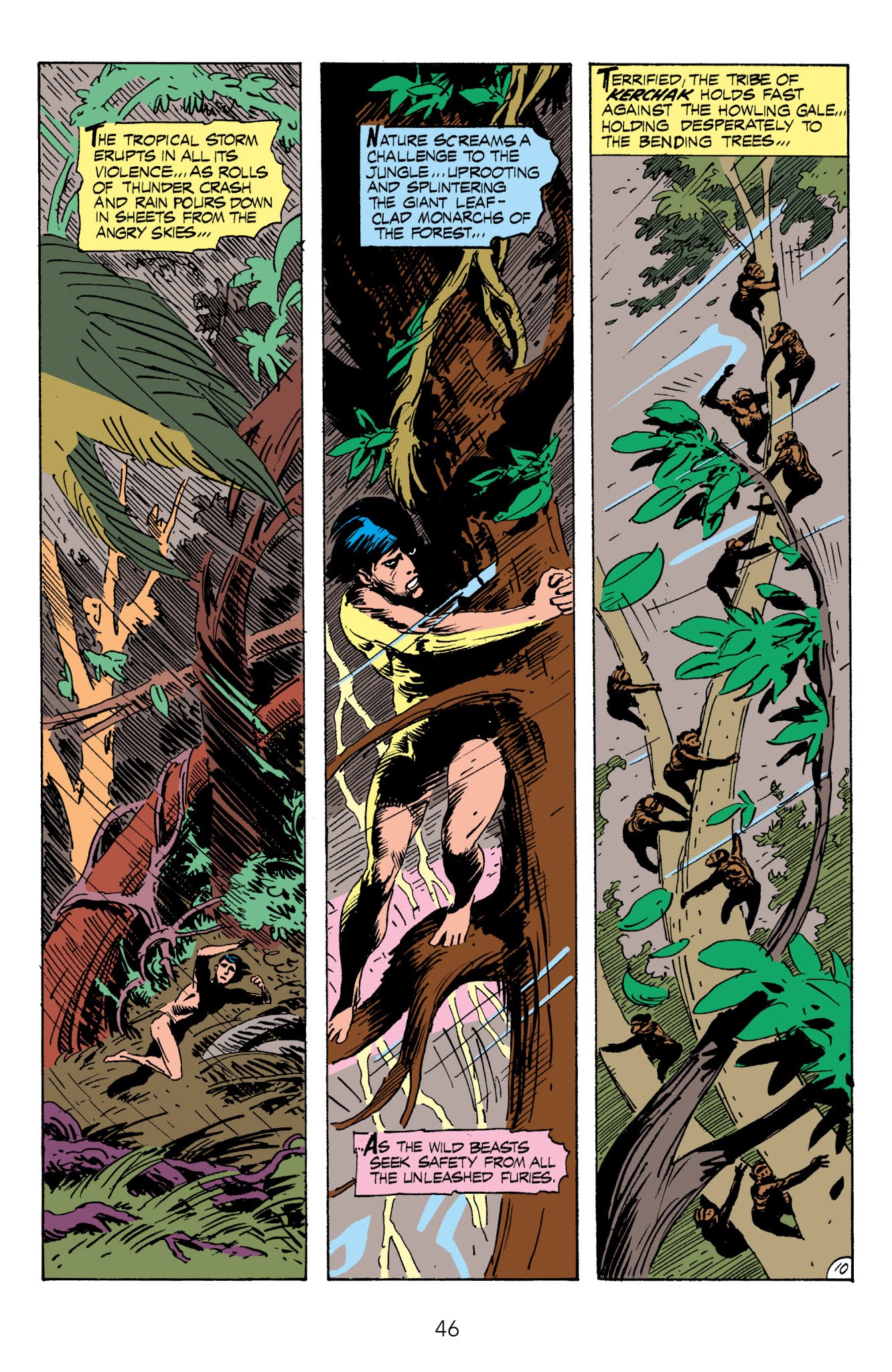 Read online Edgar Rice Burroughs' Tarzan The Joe Kubert Years comic -  Issue # TPB 1 (Part 1) - 47