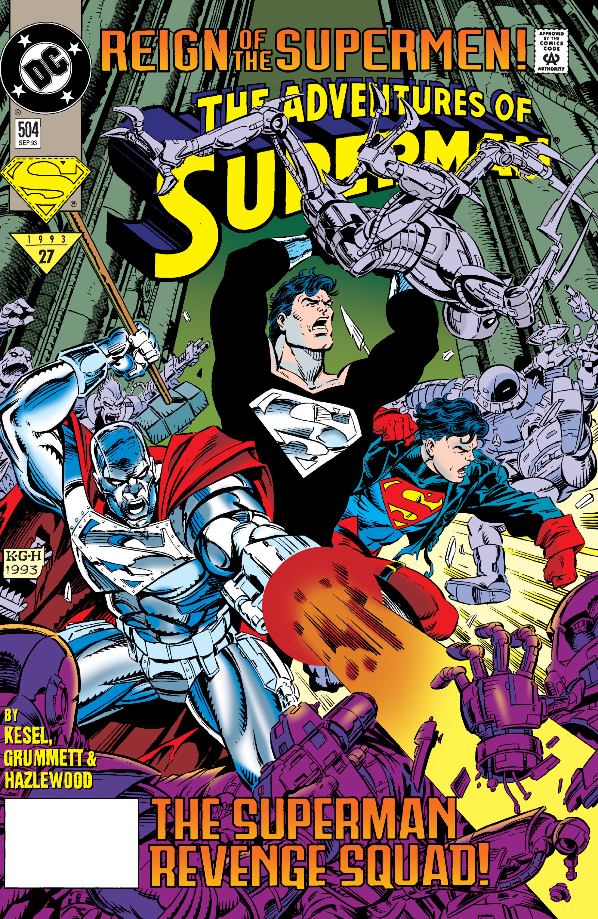Read online Adventures of Superman (1987) comic -  Issue #504 - 1