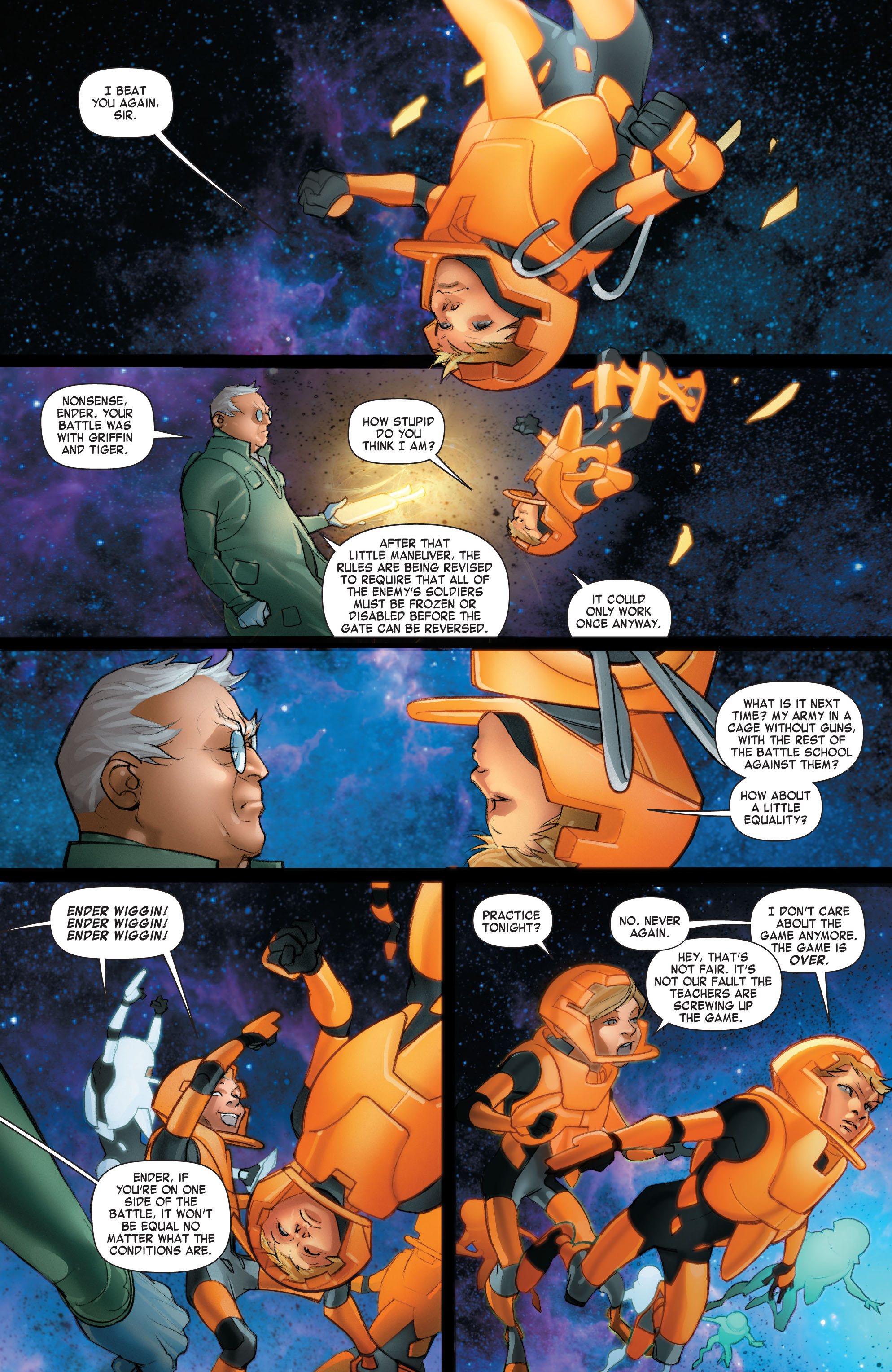 Read online Ender's Game: Command School comic -  Issue #3 - 22