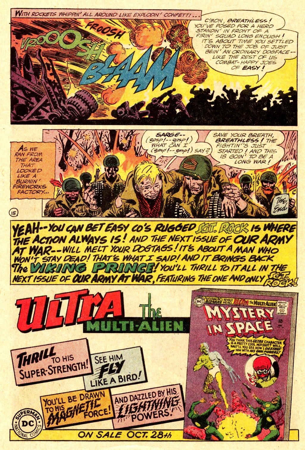 Read online Our Army at War (1952) comic -  Issue #161 - 20