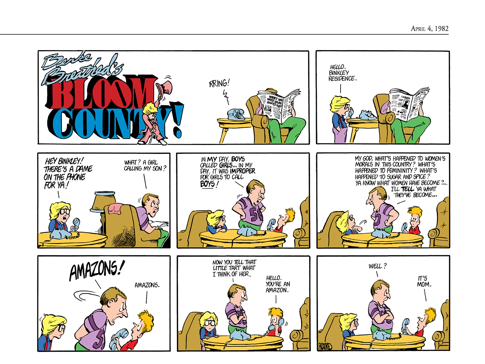Read online The Bloom County Digital Library comic -  Issue # TPB 2 (Part 2) - 6