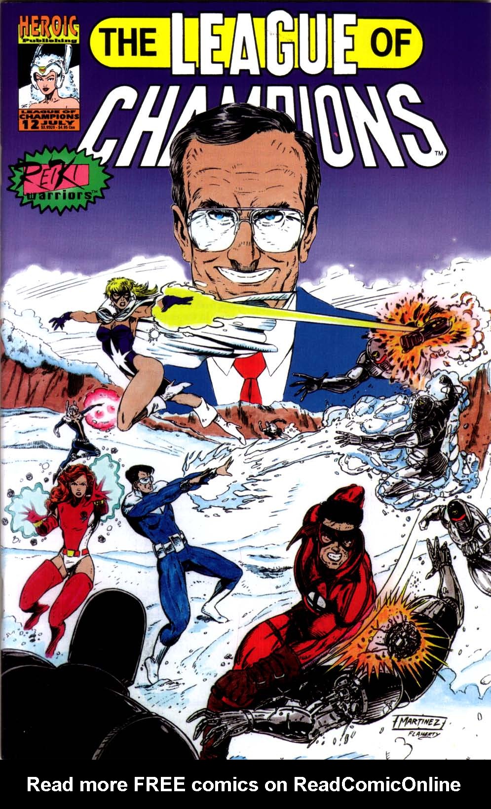 Read online League of Champions comic -  Issue #12 - 1