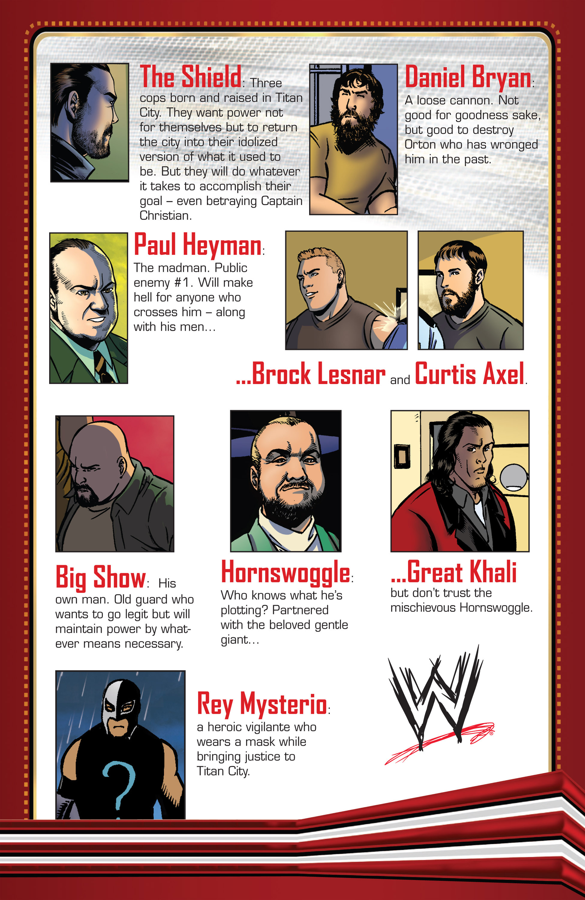 Read online WWE Superstars comic -  Issue #3 - 25