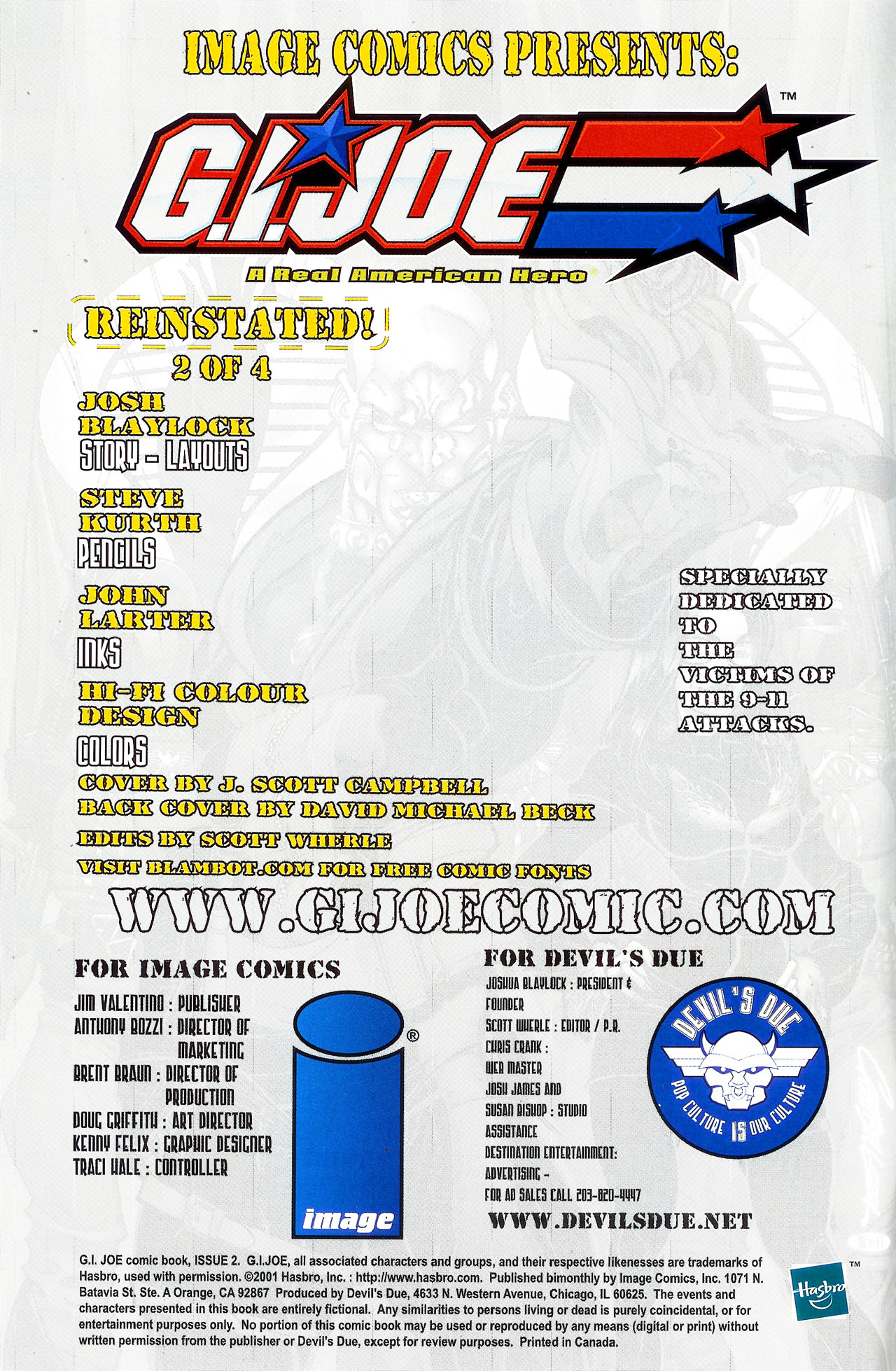 Read online G.I. Joe (2001) comic -  Issue #2 - 2