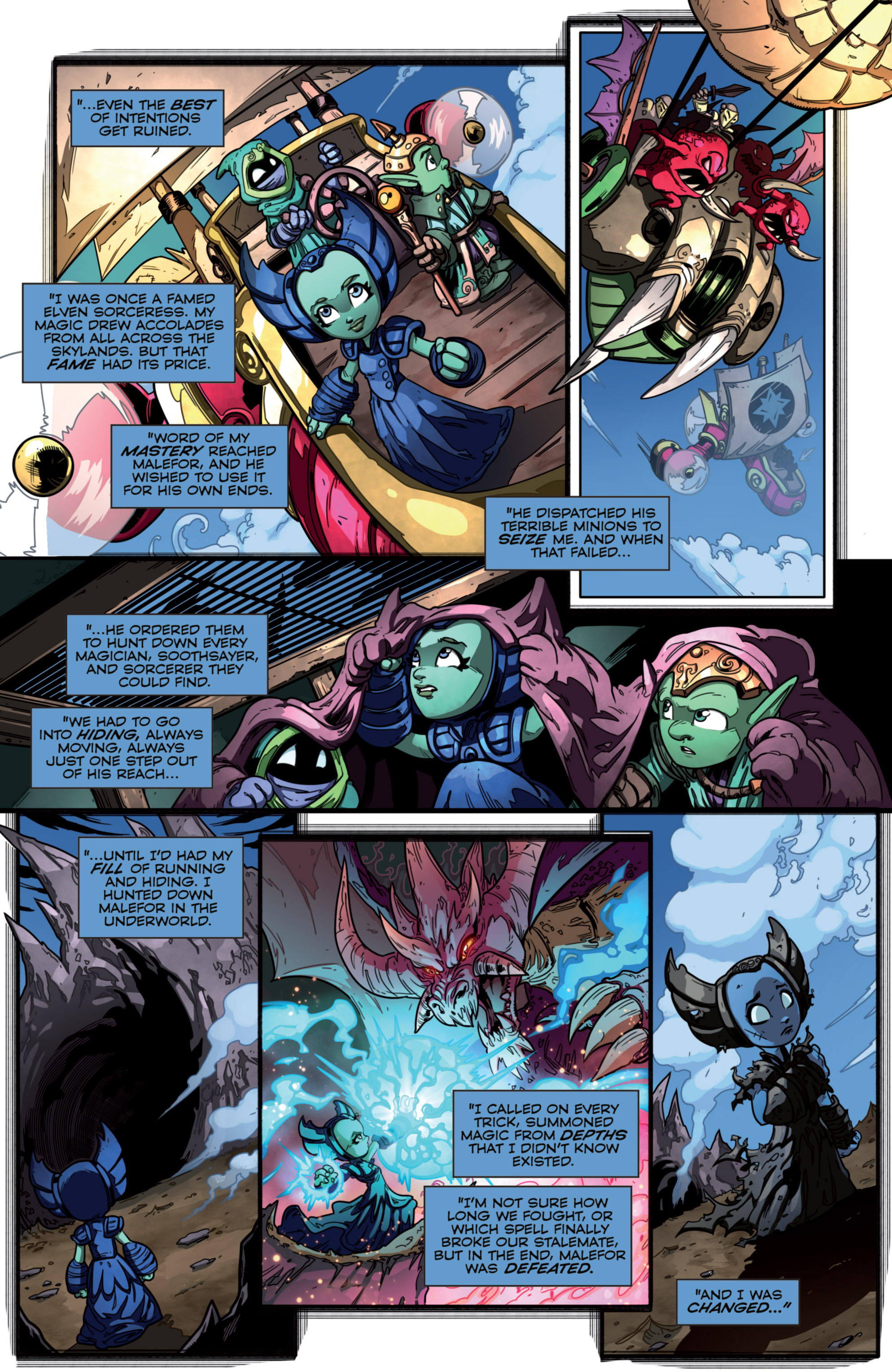 Read online Skylanders comic -  Issue #8 - 12