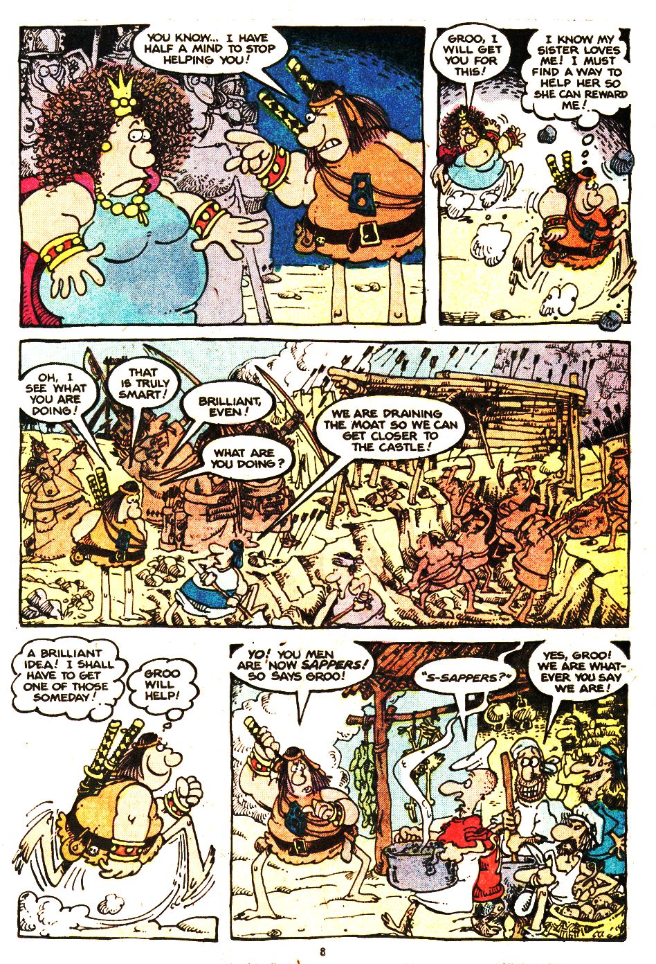 Read online Sergio Aragonés Groo the Wanderer comic -  Issue #20 - 8