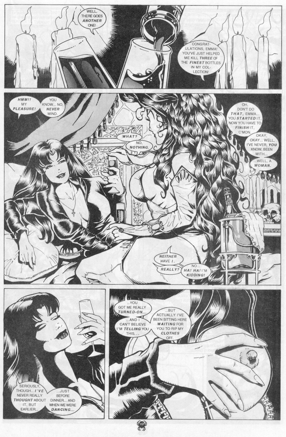 Read online Widow/Luxura: Blood Lust Alpha comic -  Issue # Full - 19