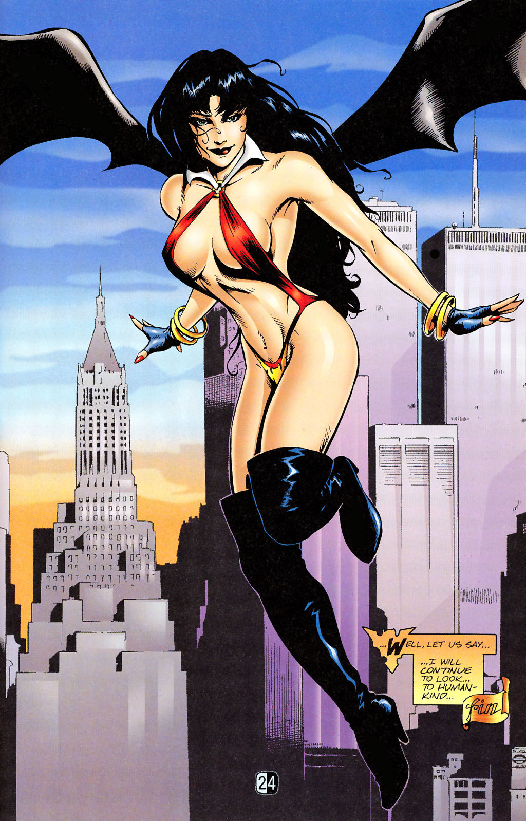 Read online Vampirella Strikes (1995) comic -  Issue #3 - 25