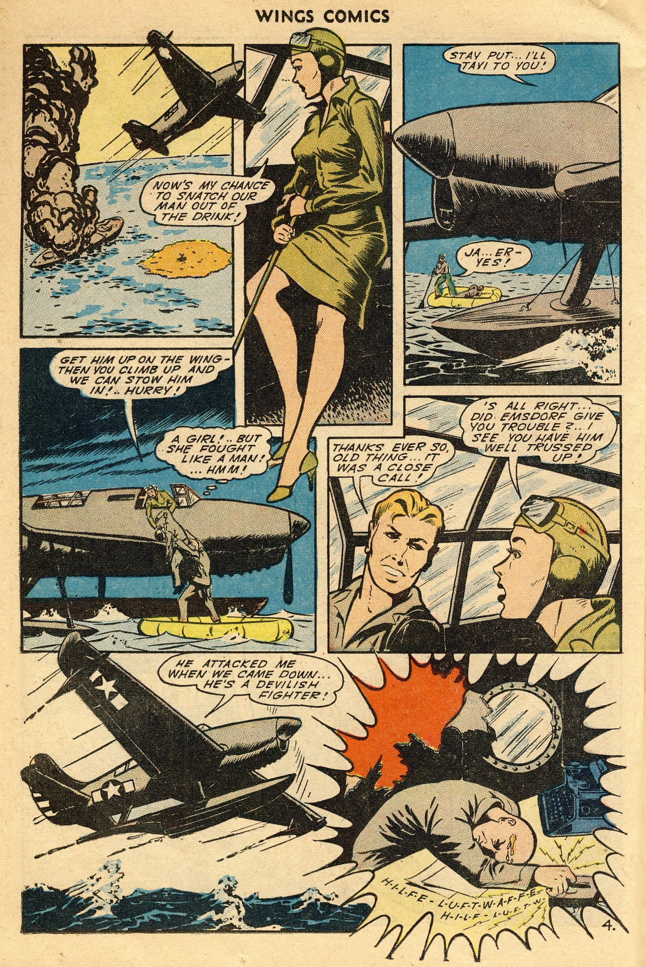 Read online Wings Comics comic -  Issue #49 - 38