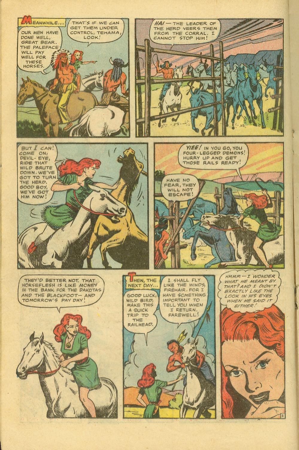 Read online Pioneer West Romances comic -  Issue #6 - 16