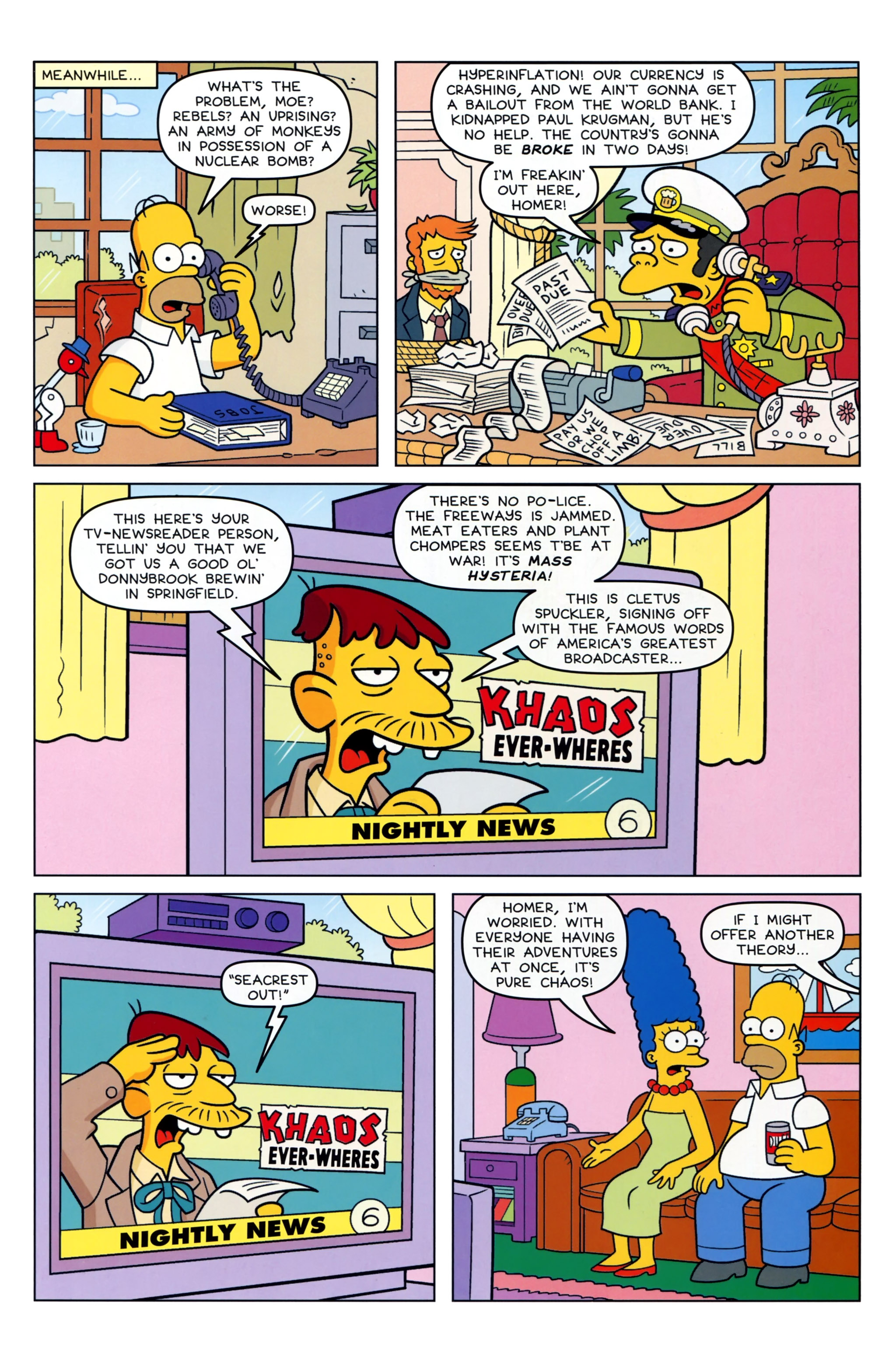 Read online Simpsons Comics comic -  Issue #223 - 21