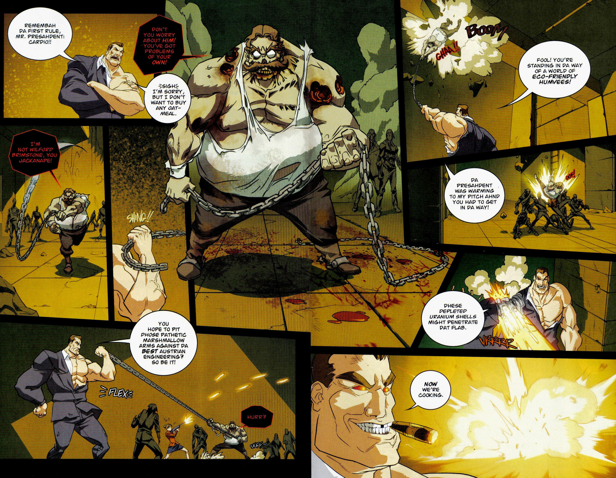 Read online President Evil comic -  Issue #3 - 5