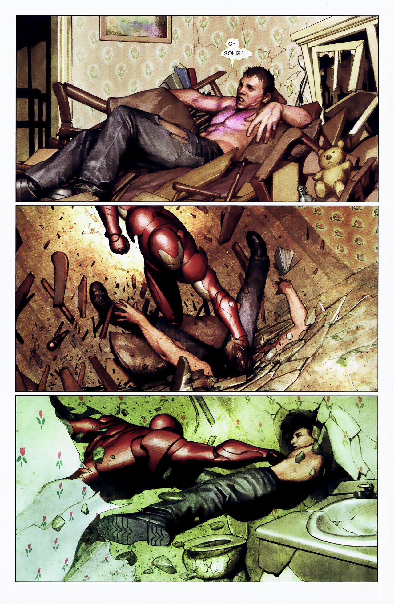 Read online Iron Man: Extremis Director's Cut comic -  Issue #6 - 12
