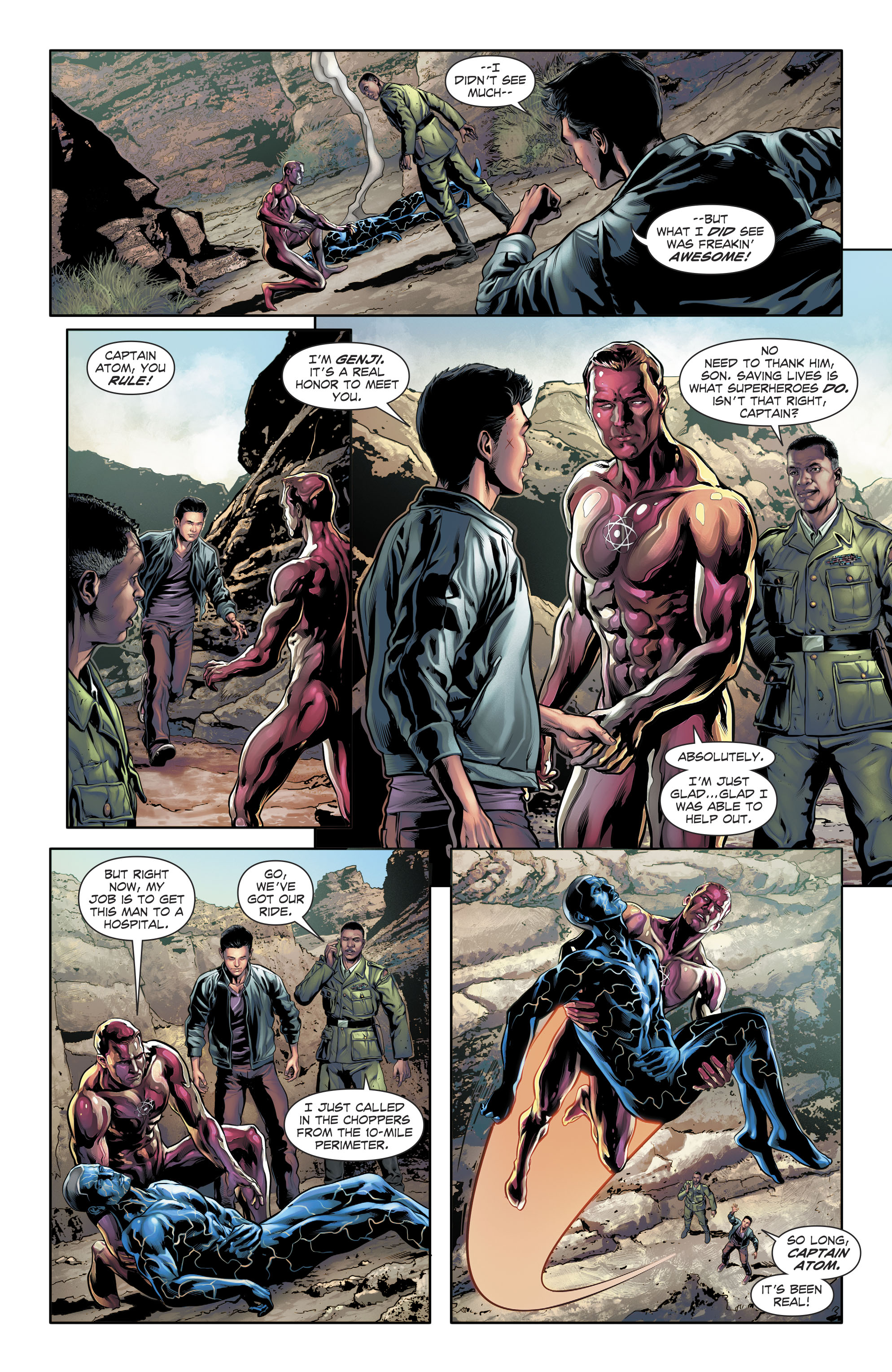 Read online The Fall and Rise of Captain Atom comic -  Issue #6 - 19