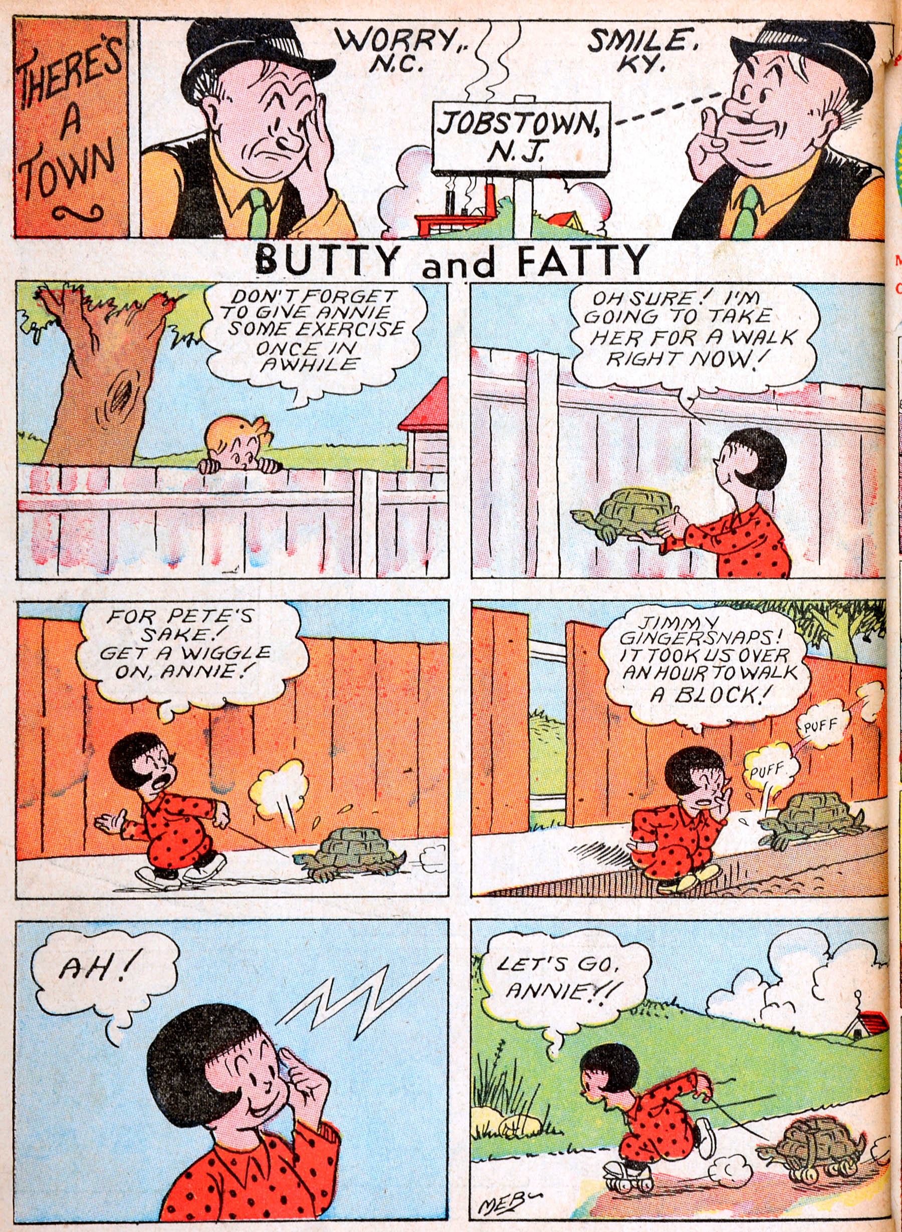 Read online Famous Funnies comic -  Issue #38 - 63