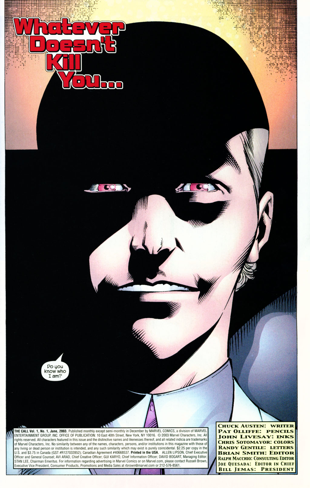 Read online The Call comic -  Issue #1 - 2