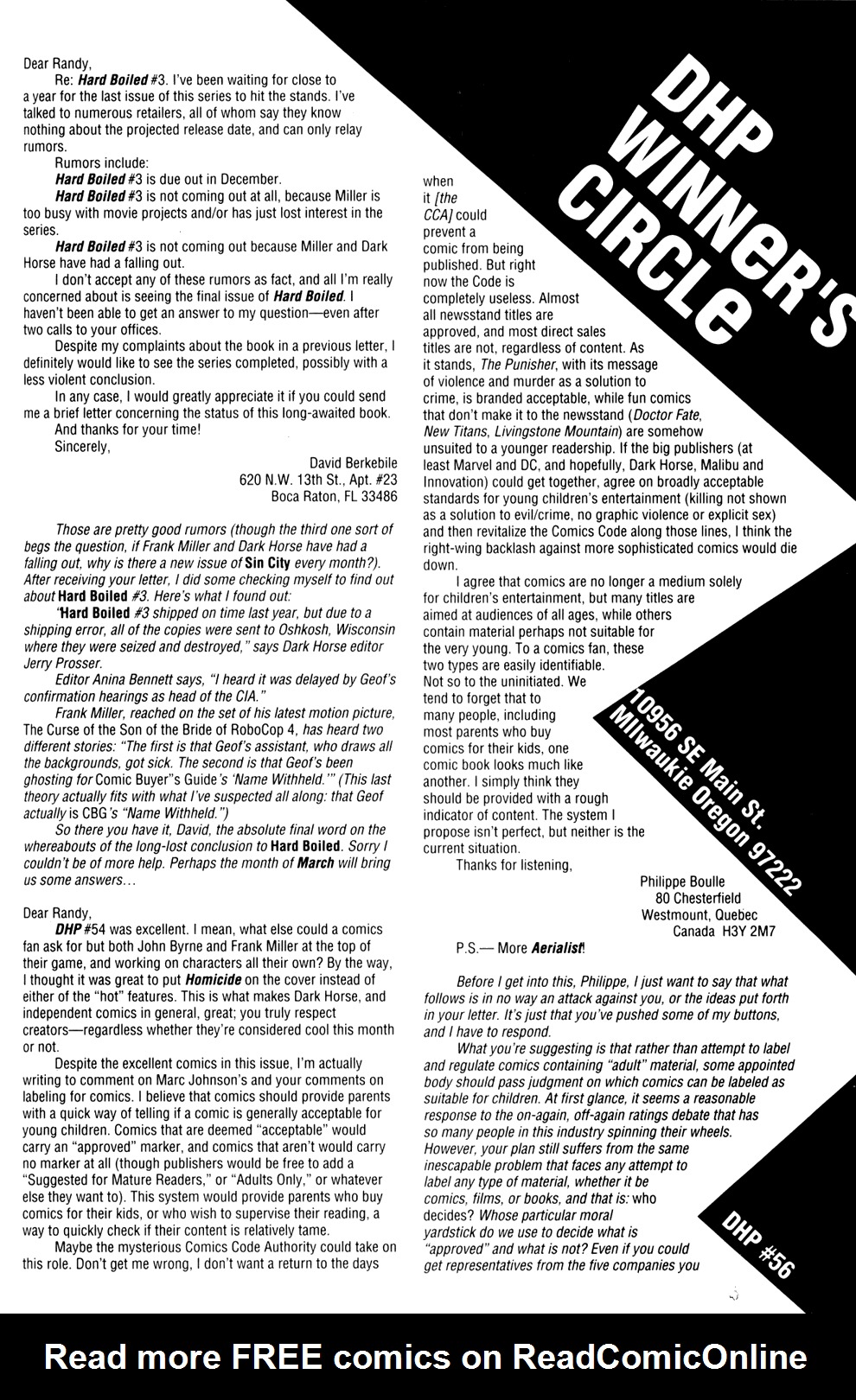 Read online Dark Horse Presents (1986) comic -  Issue #58 - 21