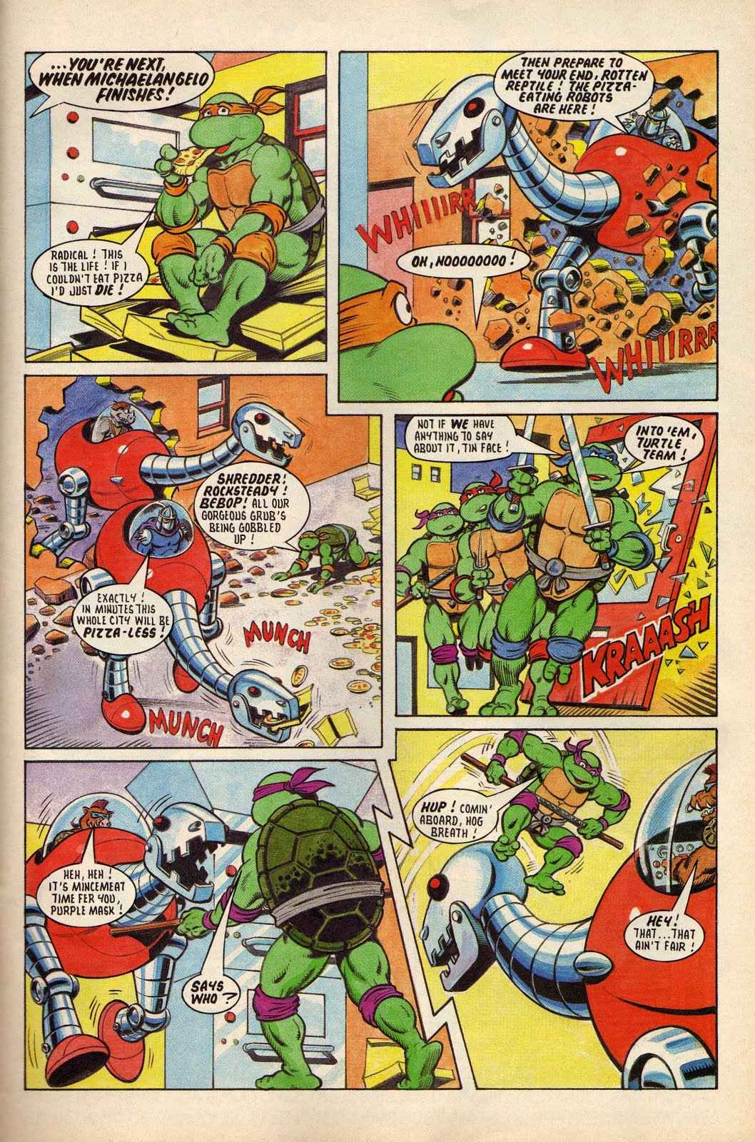Teenage Mutant Hero Turtles Adventures issue 22 - Page 7