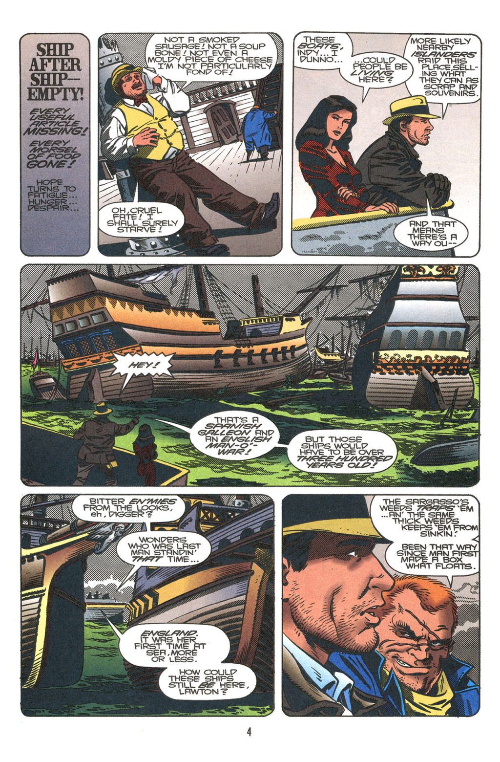 Read online Indiana Jones and the Sargasso Pirates comic -  Issue #2 - 6