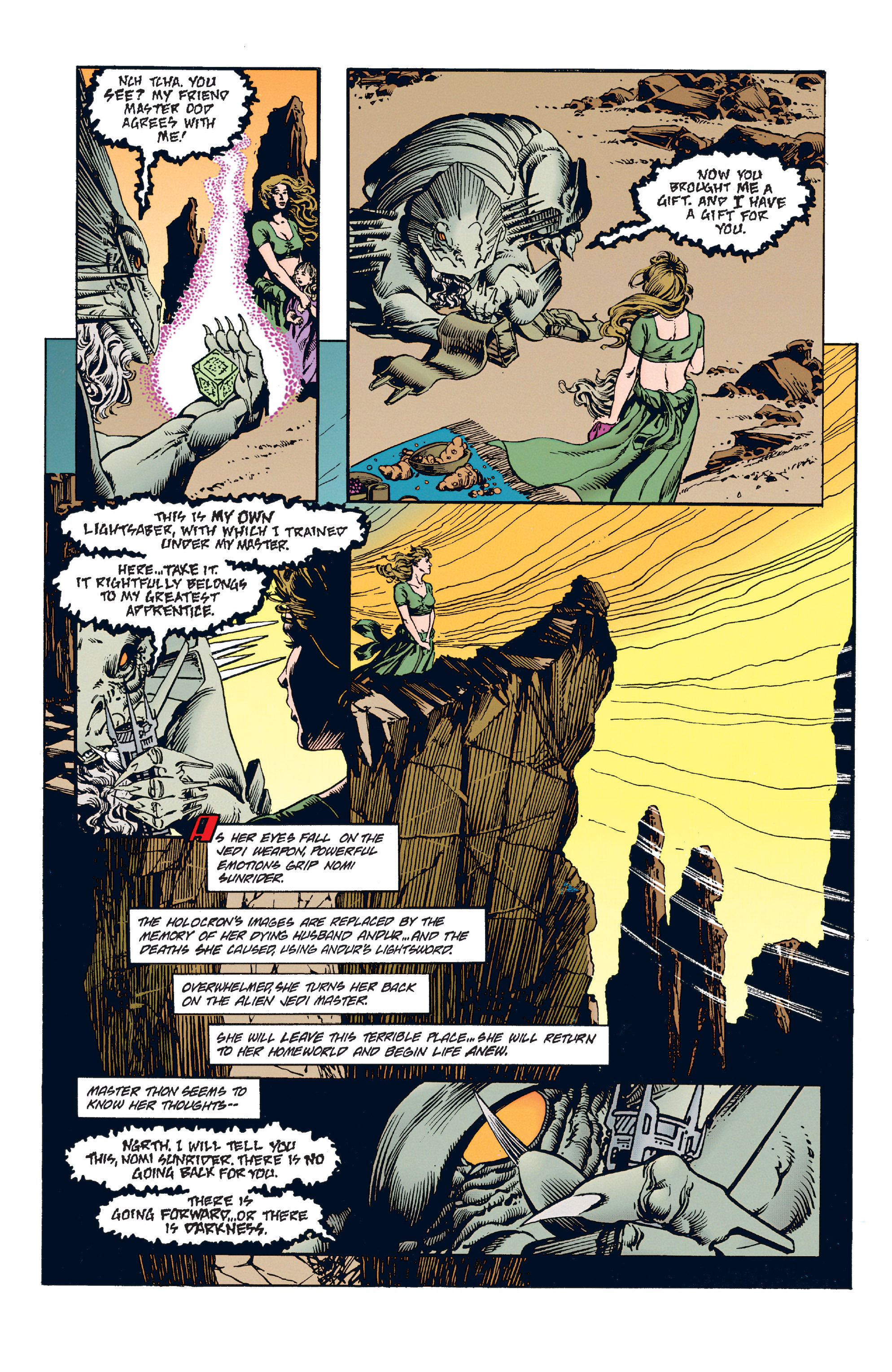 Read online Star Wars: Tales of the Jedi - Knights of The Old Republic comic -  Issue #5 - 14