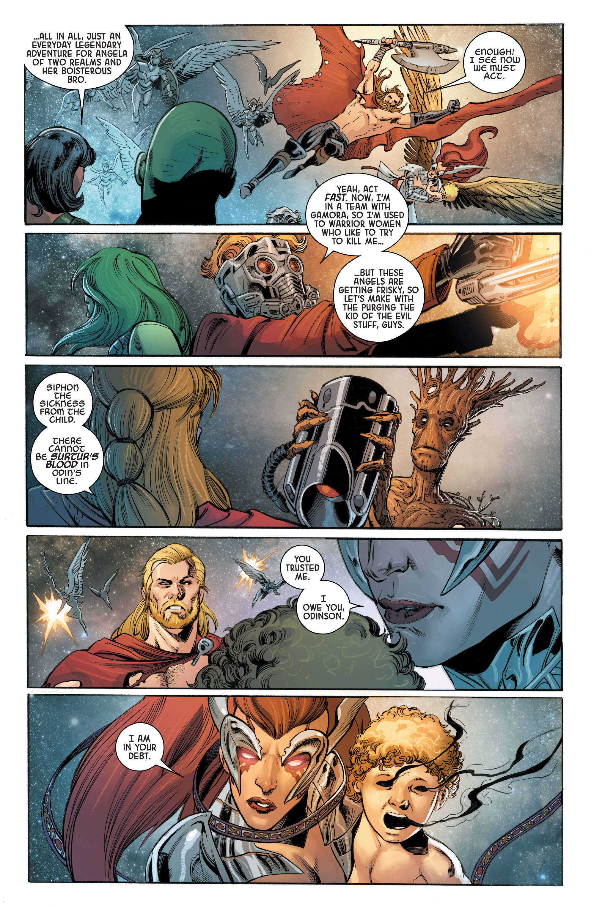 Read online Angela: Asgard's Assassin comic -  Issue #5 - 19