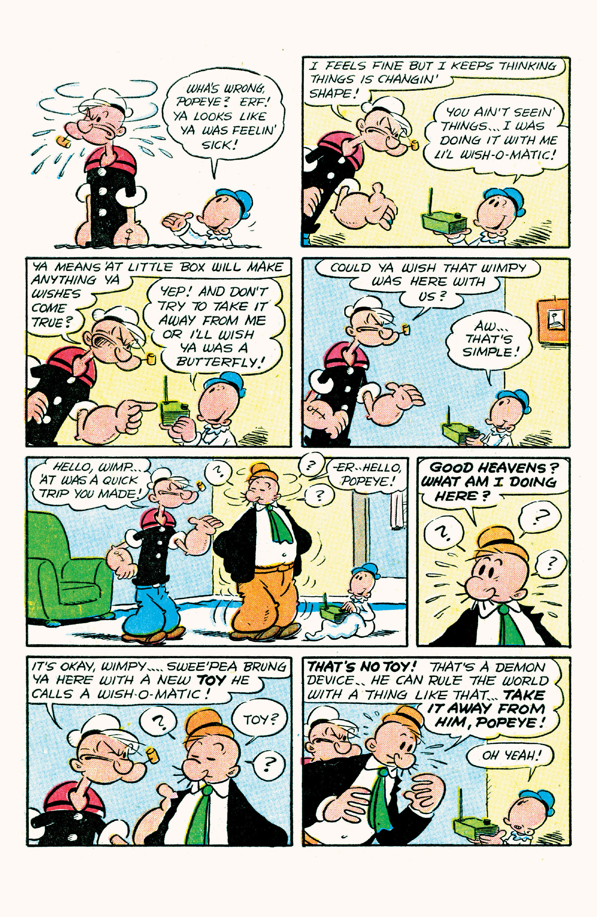 Read online Classic Popeye comic -  Issue #35 - 10