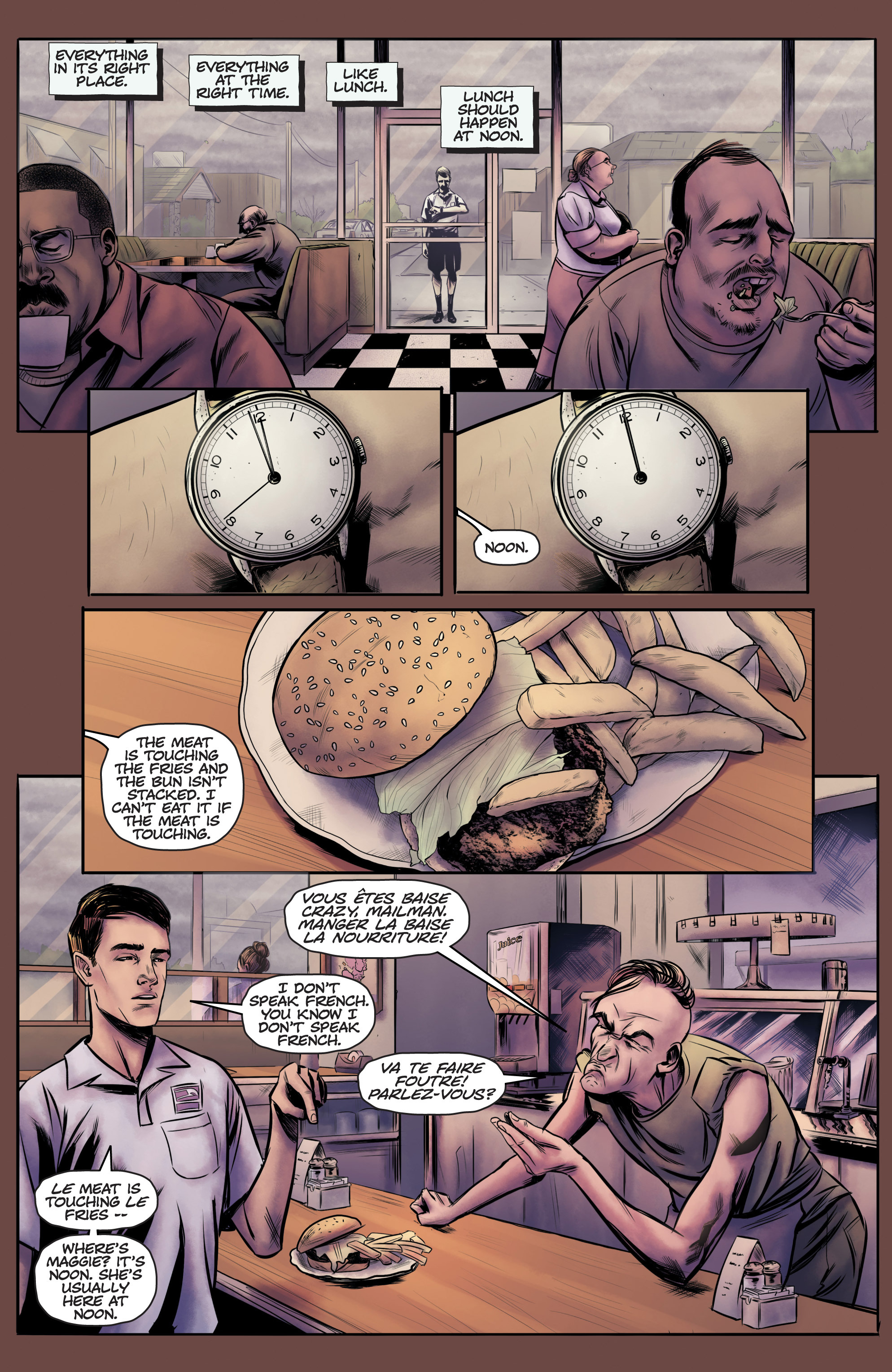 Read online Postal comic -  Issue #1 - 7