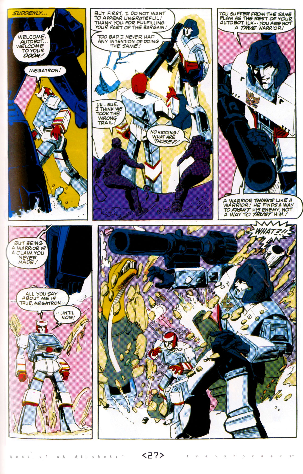Read online The Transformers: Best of UK: Dinobots comic -  Issue #6 - 30