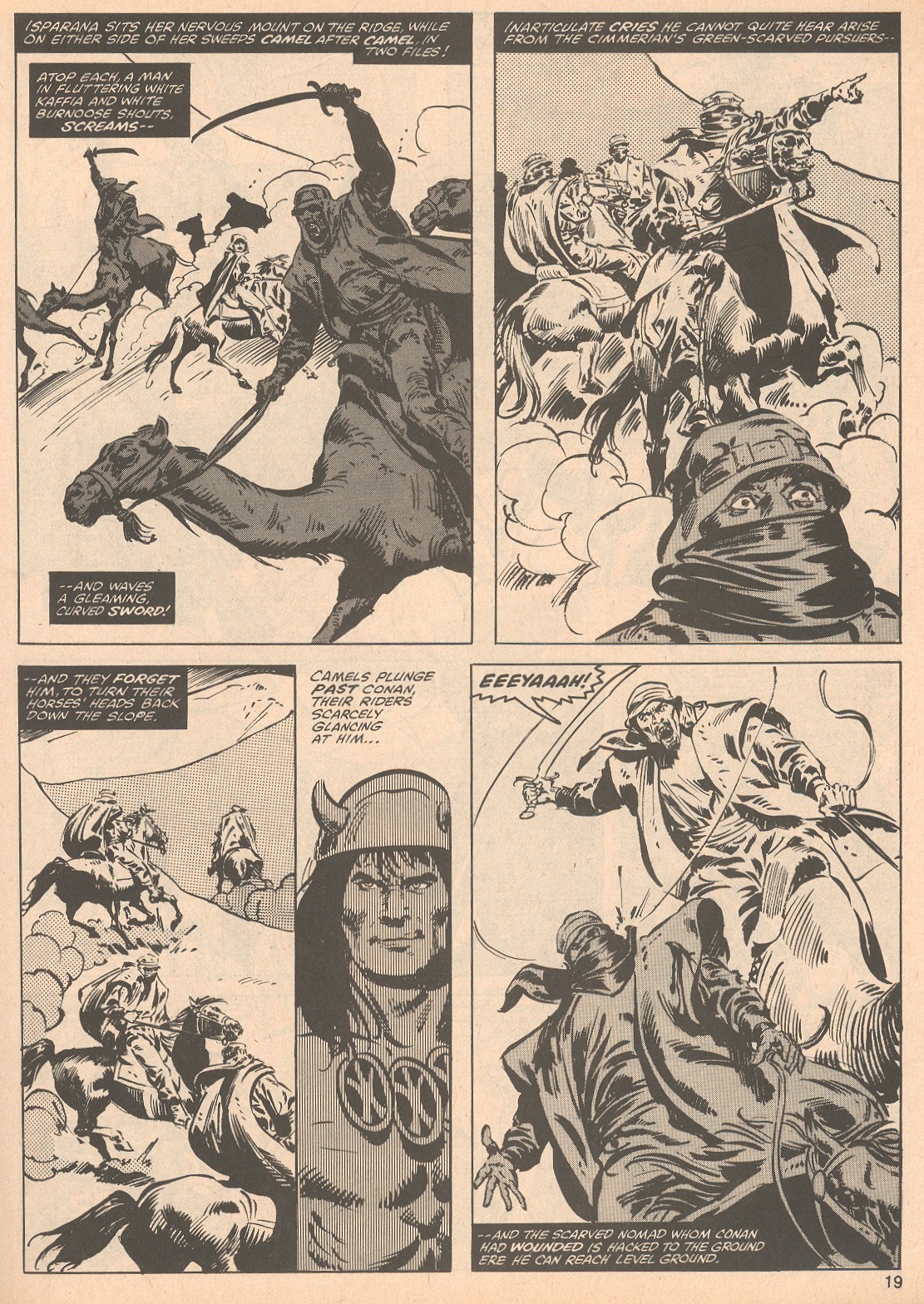 Read online The Savage Sword Of Conan comic -  Issue #57 - 19