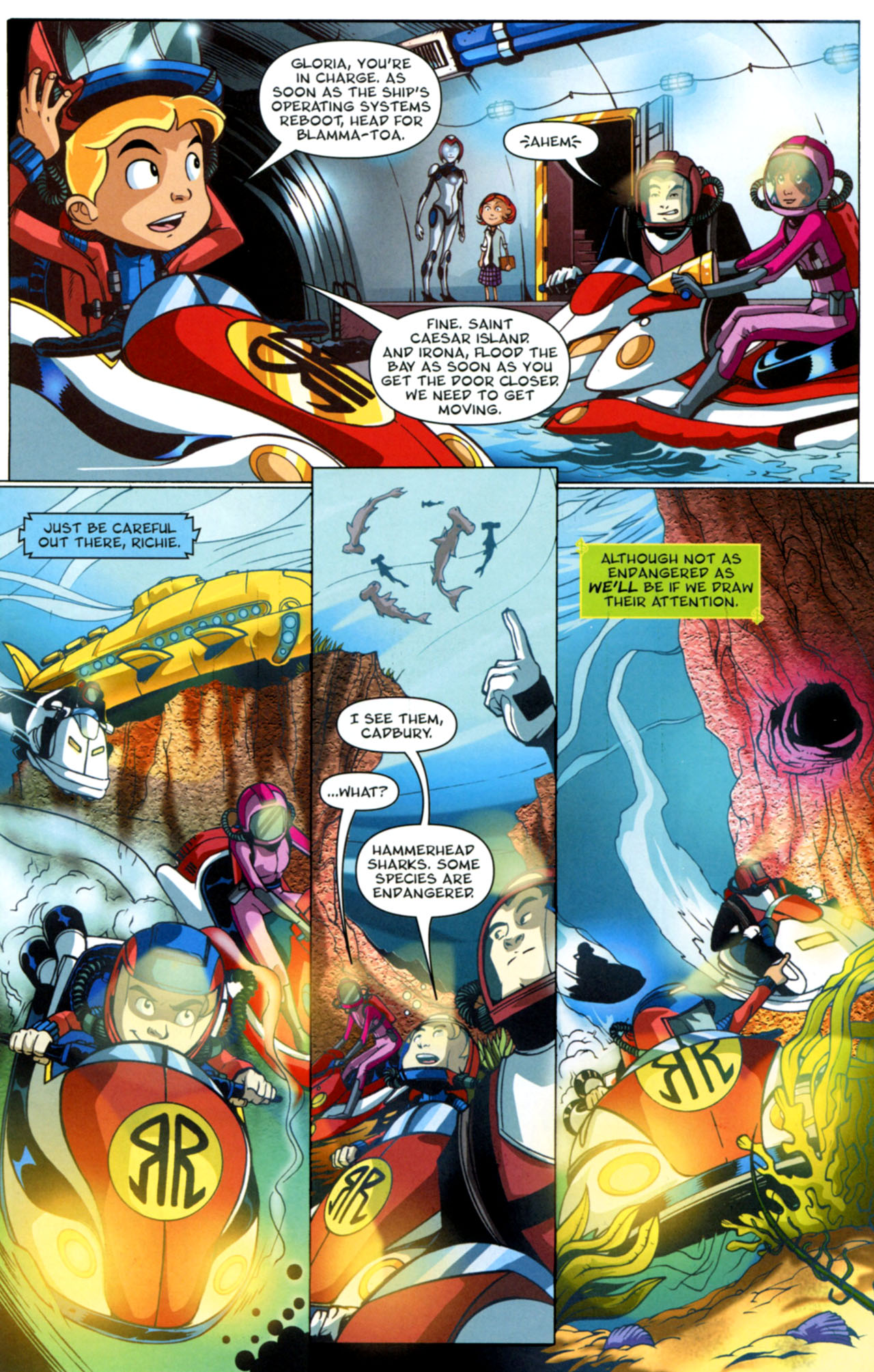Read online Richie Rich: Rich Rescue comic -  Issue #1 - 19