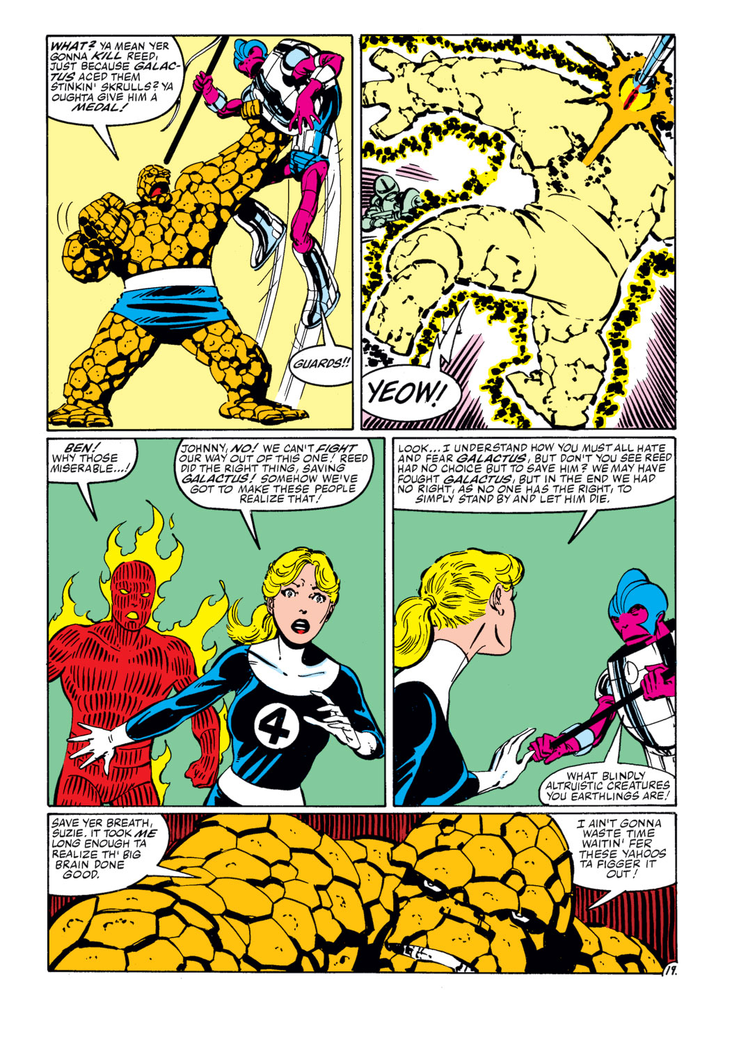 Read online Fantastic Four (1961) comic -  Issue #261 - 19