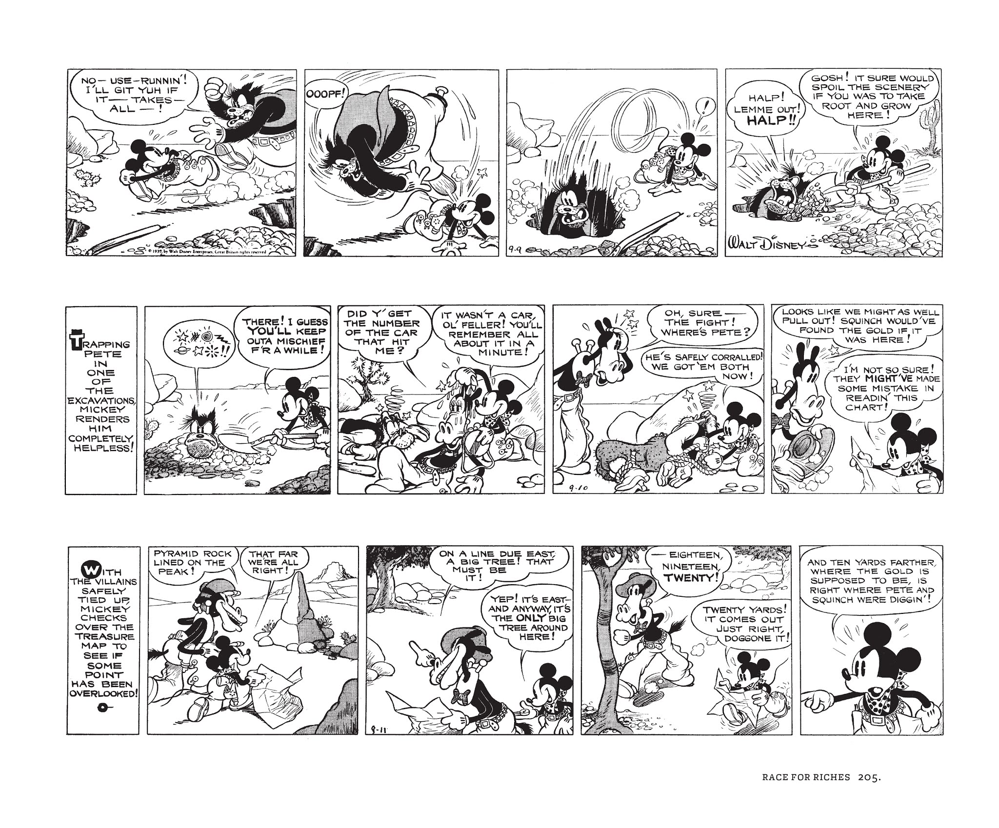 Read online Walt Disney's Mickey Mouse by Floyd Gottfredson comic -  Issue # TPB 3 (Part 3) - 5