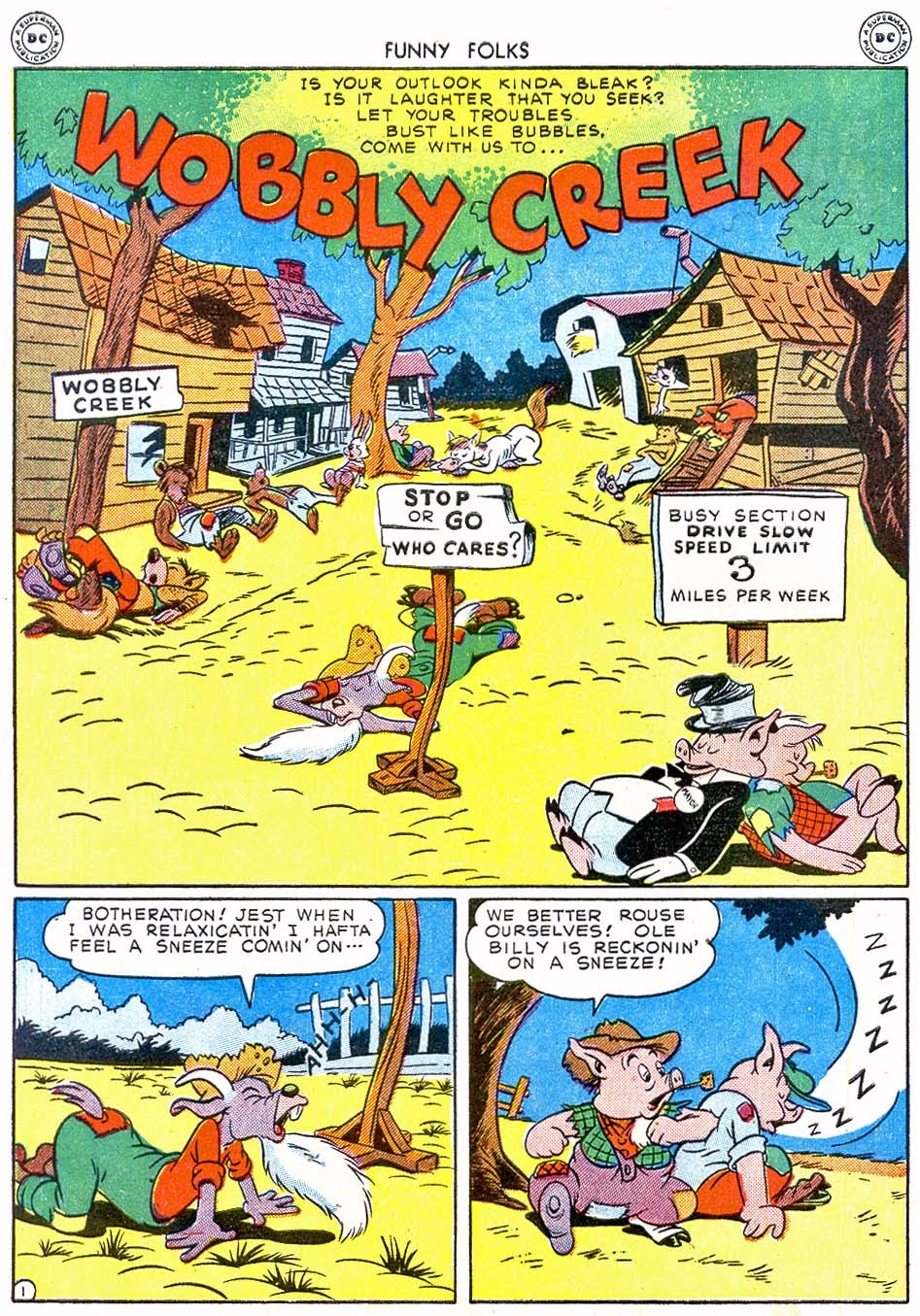 Read online Funny Folks comic -  Issue #1 - 44