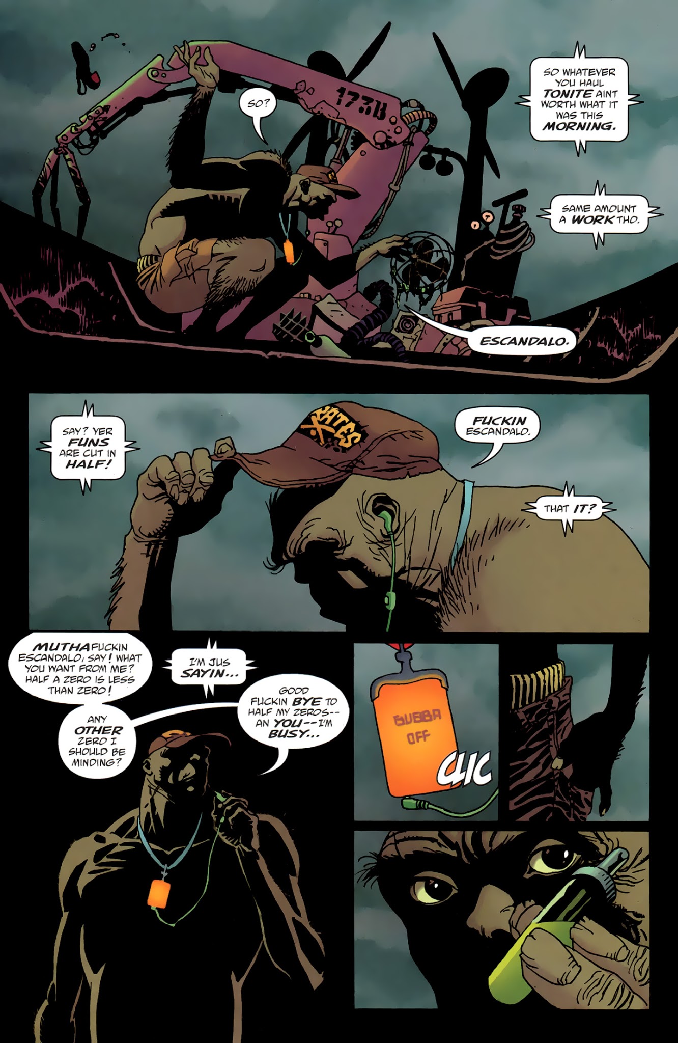 Read online Spaceman comic -  Issue #1 - 18