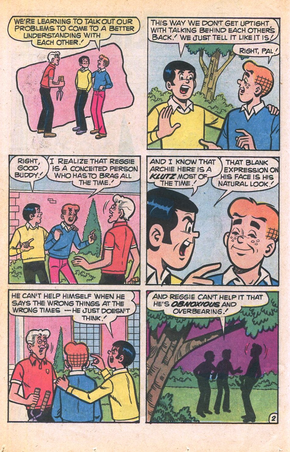 Read online Reggie and Me (1966) comic -  Issue #110 - 14